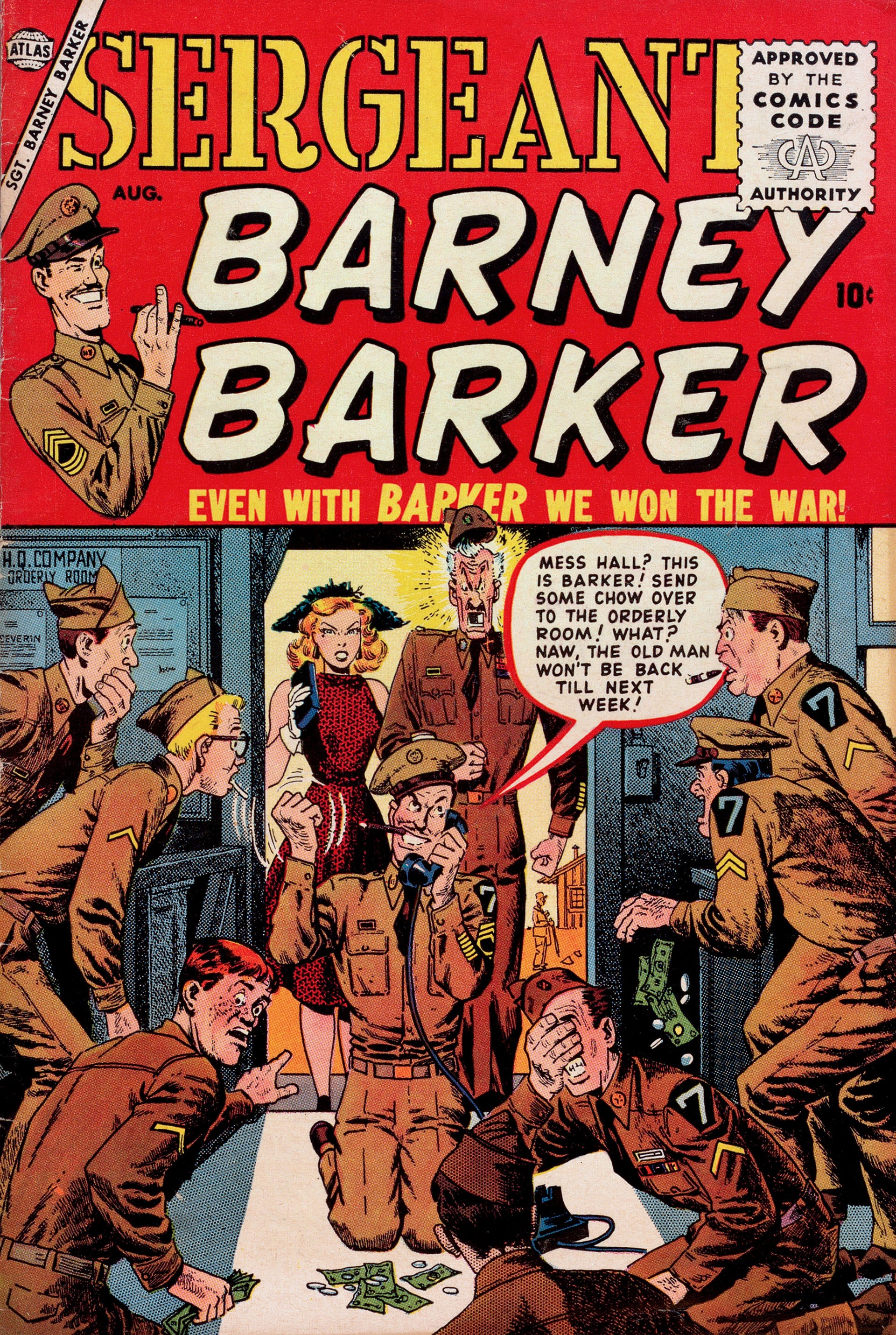 Read online Sergeant Barney Barker comic -  Issue #1 - 1