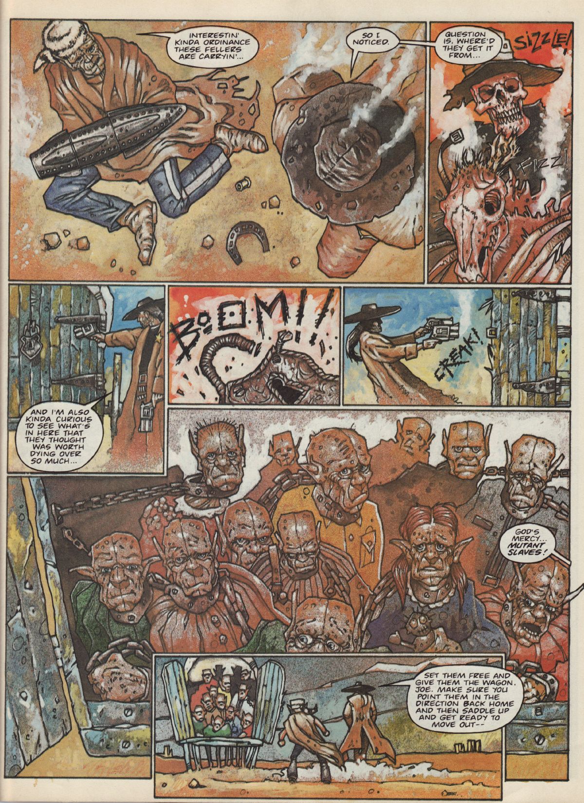 Read online Judge Dredd Megazine (vol. 3) comic -  Issue #1 - 24