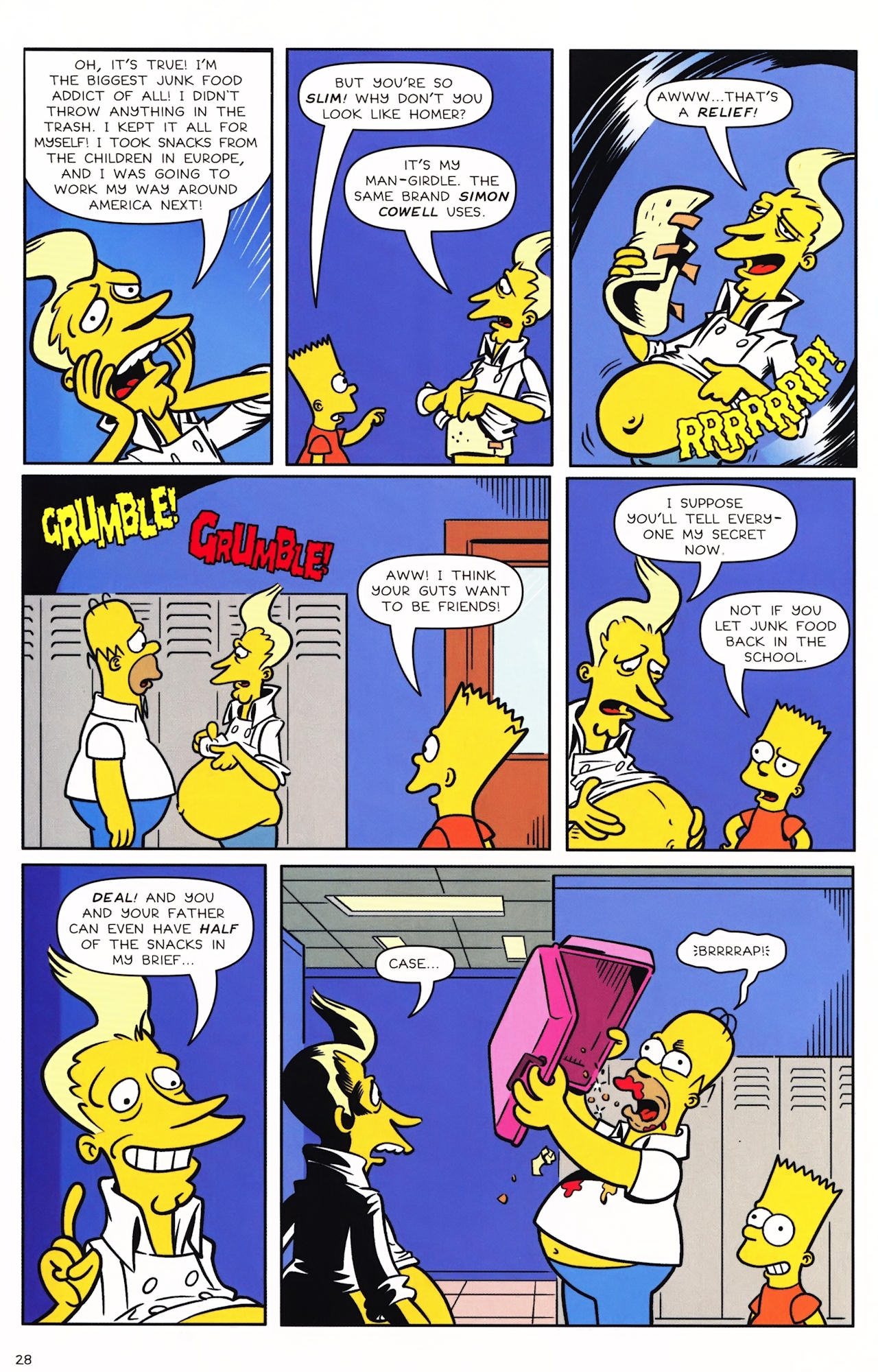 Read online Simpsons Comics comic -  Issue #150 - 23