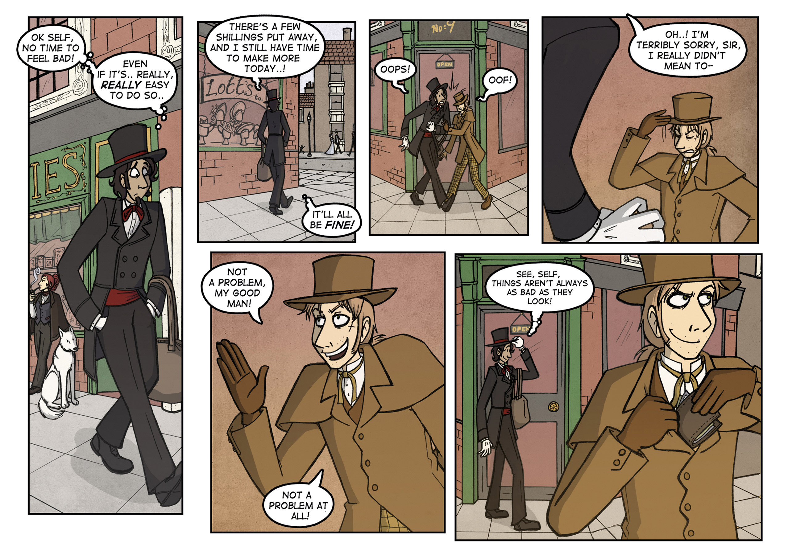 Read online Widdershins comic -  Issue #1 - 8