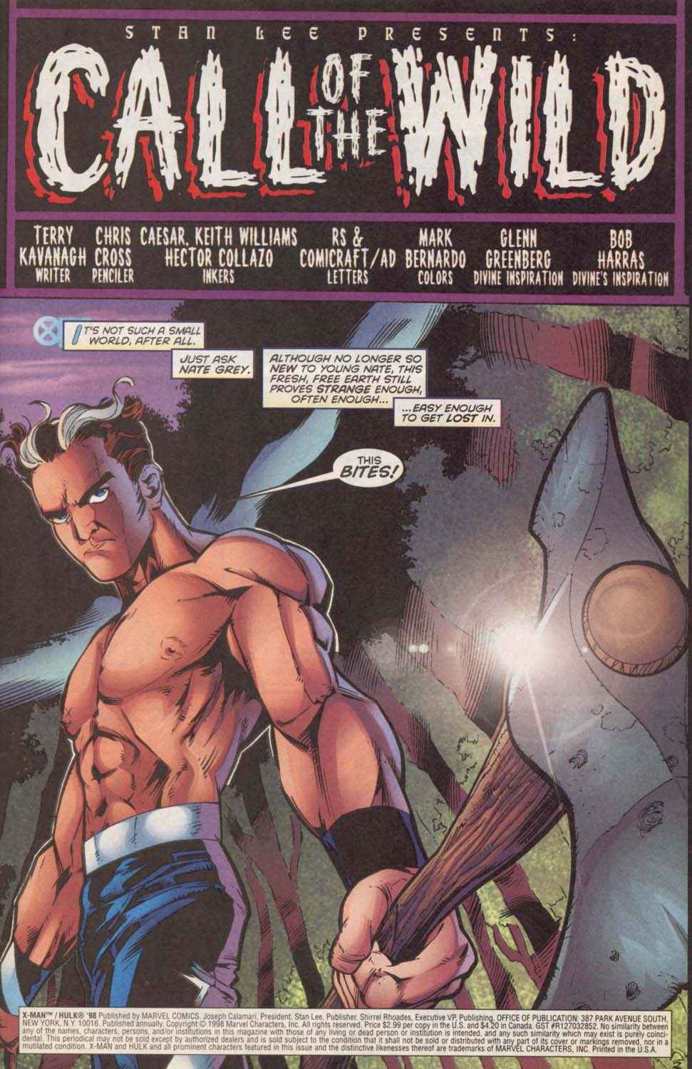 Read online X-Man comic -  Issue # _Annual 3 - 2