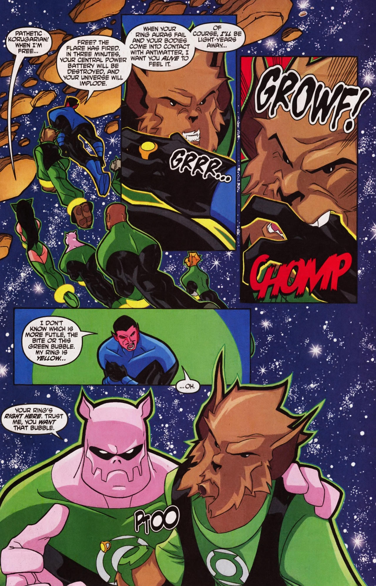 Read online Justice League Unlimited comic -  Issue #46 - 16