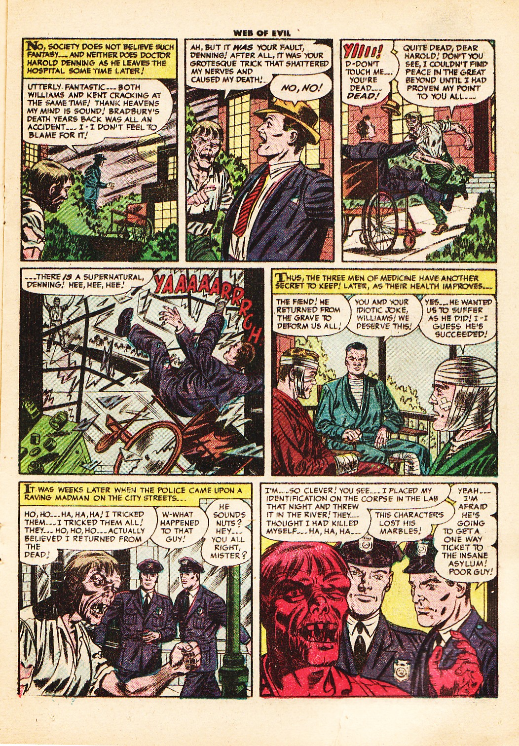 Read online Web of Evil comic -  Issue #18 - 17
