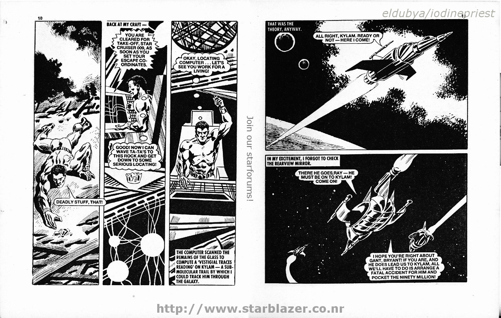 Read online Starblazer comic -  Issue #223 - 7