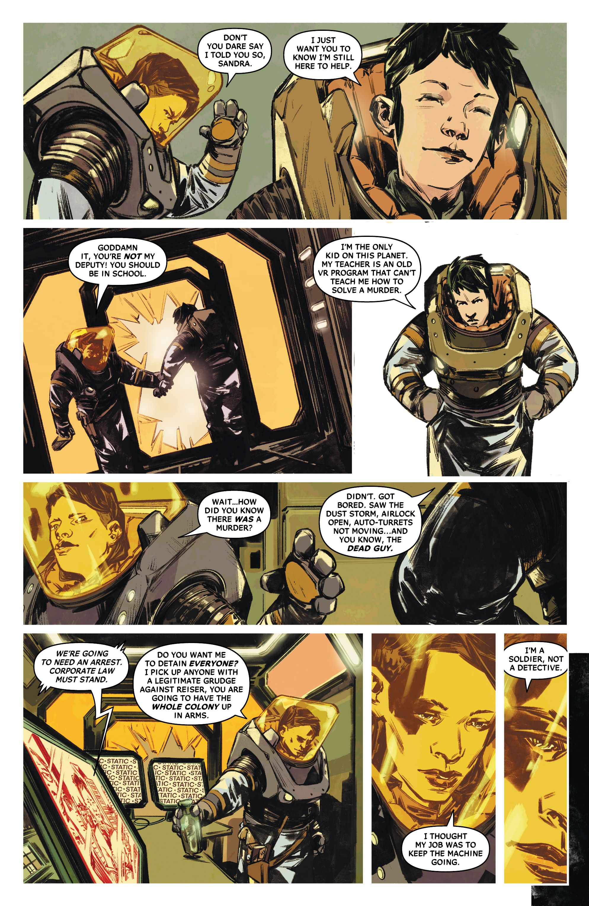 Read online Fear of a Red Planet comic -  Issue #2 - 6