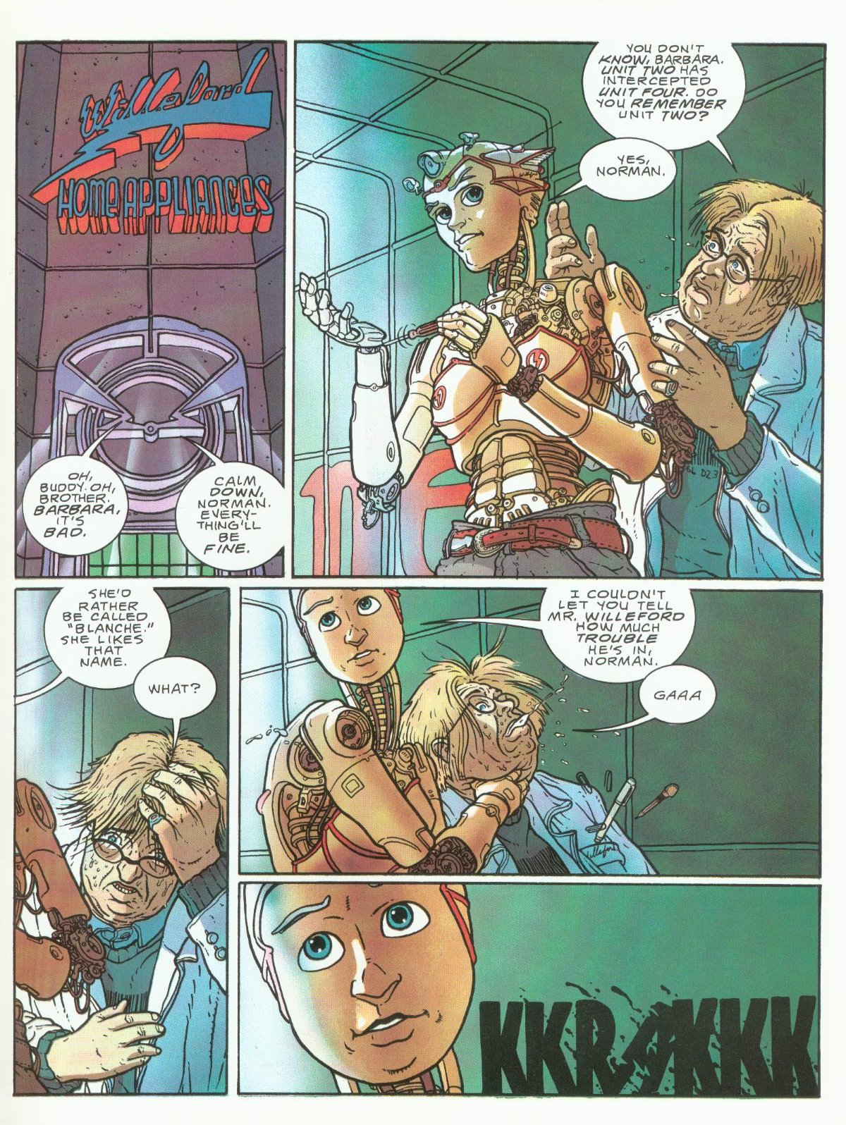 Read online Hard Boiled comic -  Issue #2 - 43