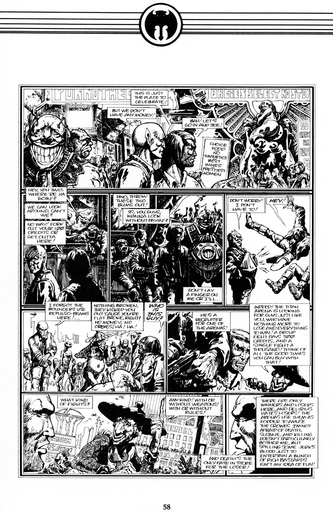 Read online Cheval Noir comic -  Issue #9 - 61