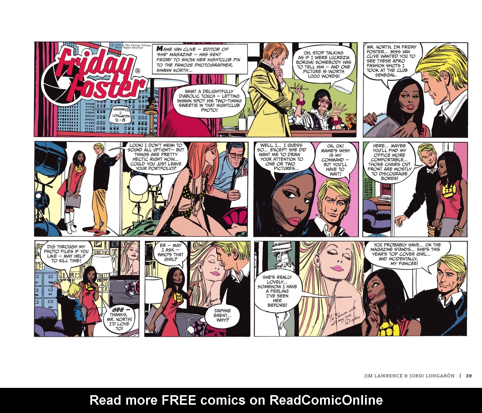Read online Friday Foster: The Sunday Strips comic -  Issue # TPB (Part 1) - 40