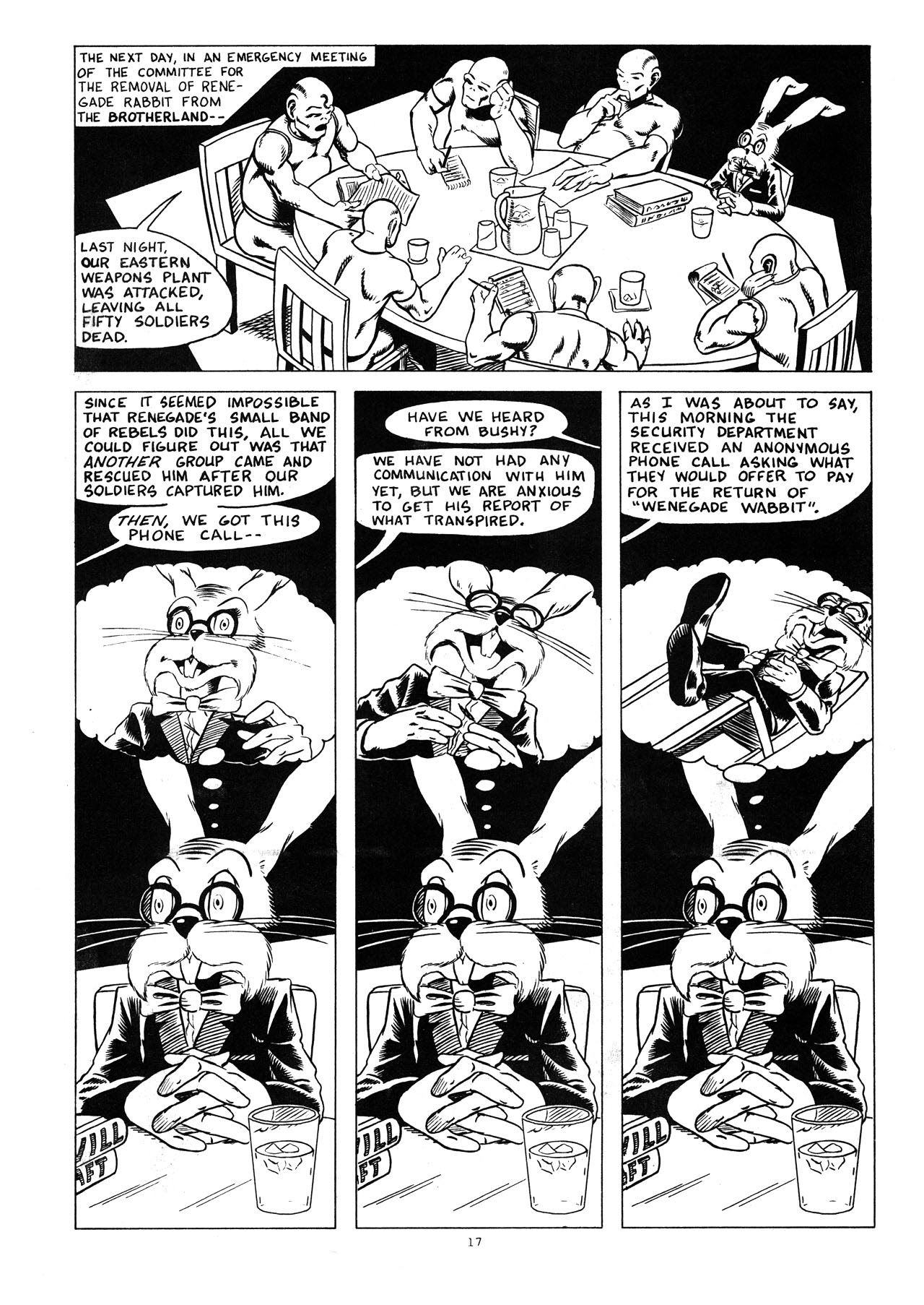 Read online Renegade Rabbit comic -  Issue #1 - 19