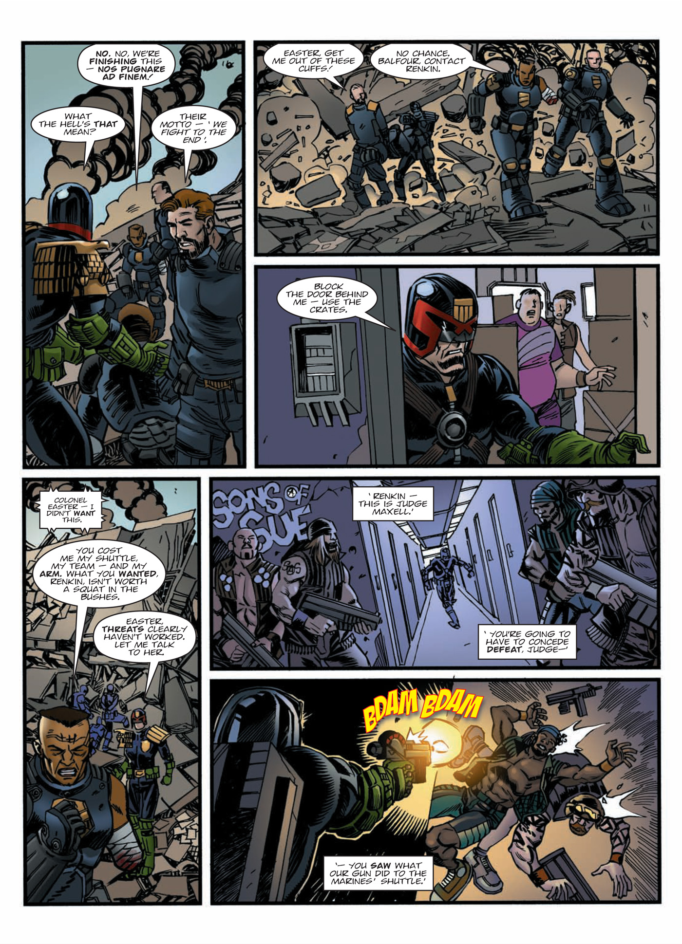Read online Judge Dredd: Day of Chaos: Fallout comic -  Issue # TPB (Part 1) - 26