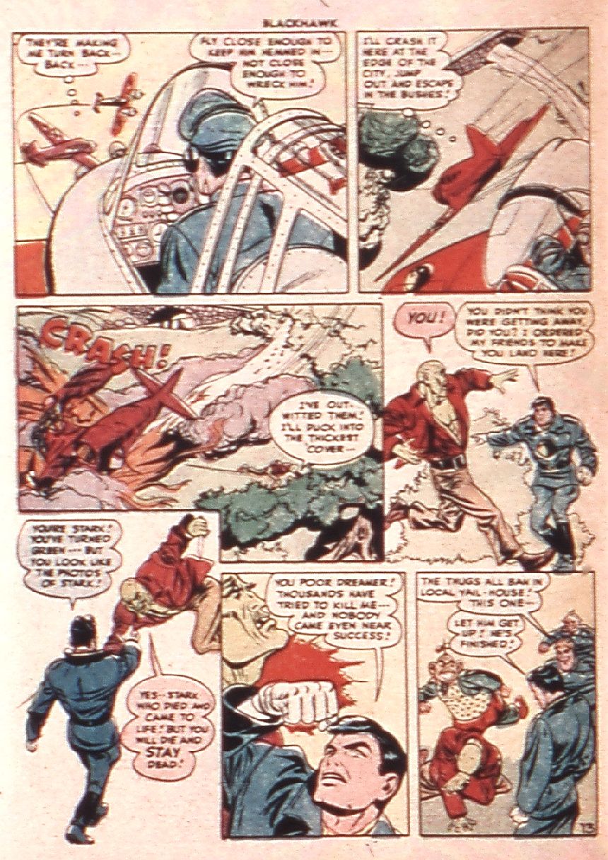 Read online Blackhawk (1957) comic -  Issue #16 - 48