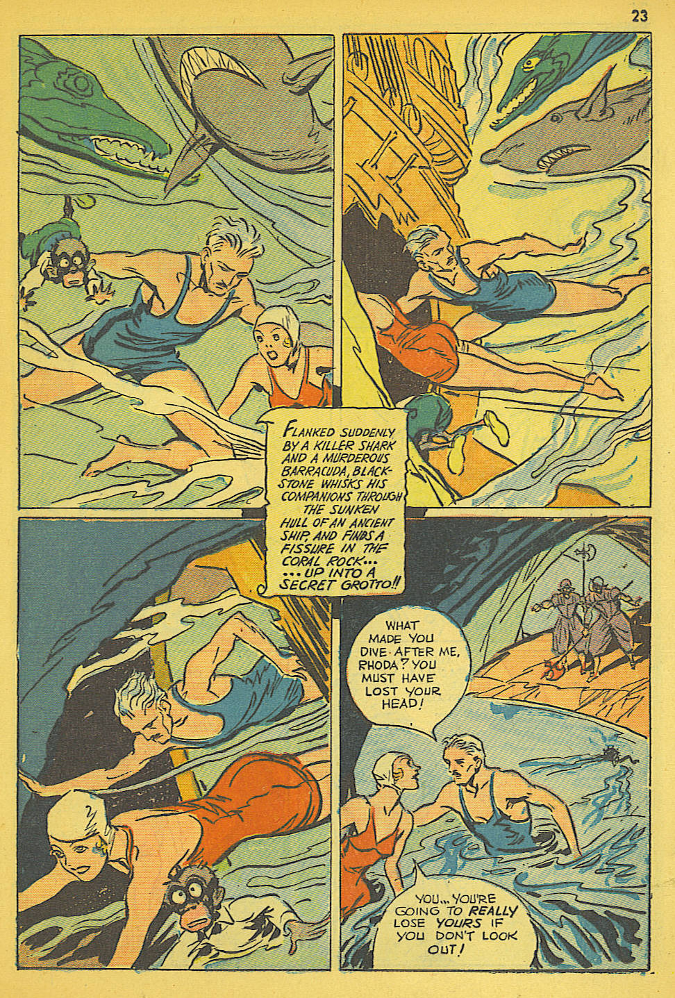 Read online Super-Magician Comics comic -  Issue #19 - 23