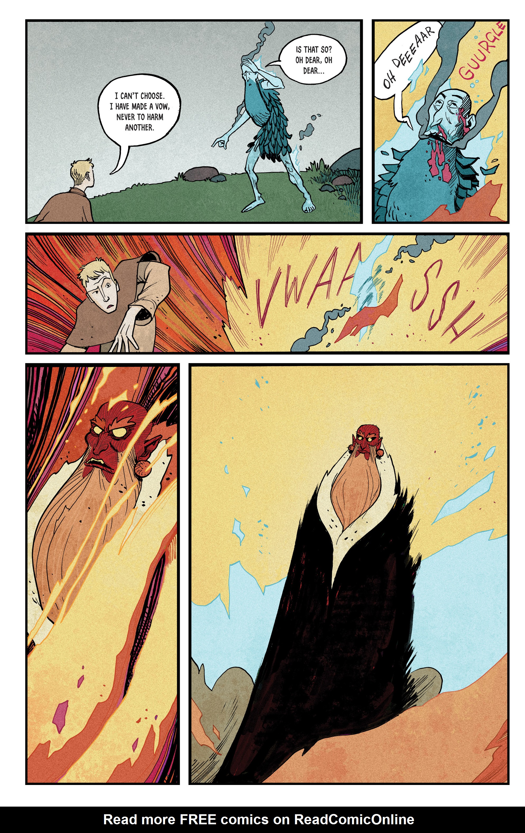 Read online Green Monk: Blood of the Martyrs comic -  Issue # TPB - 91