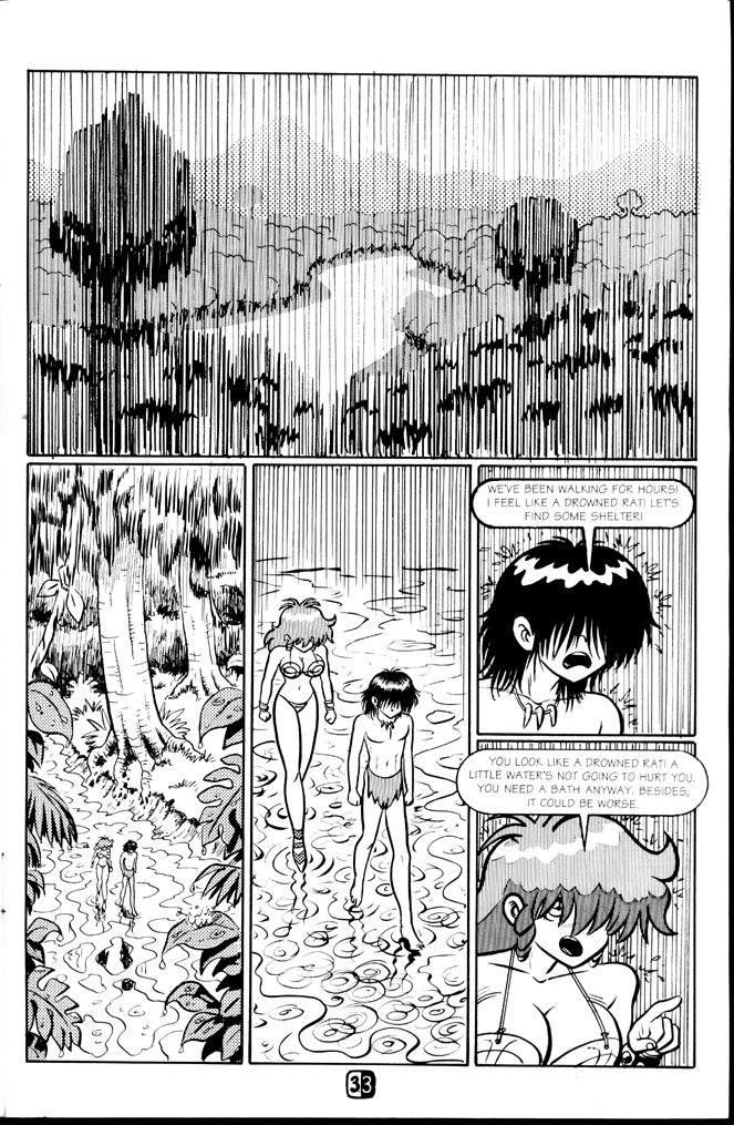 Read online Amazon Gazonga: Bad Girls Of The Jungle comic -  Issue # Full - 35