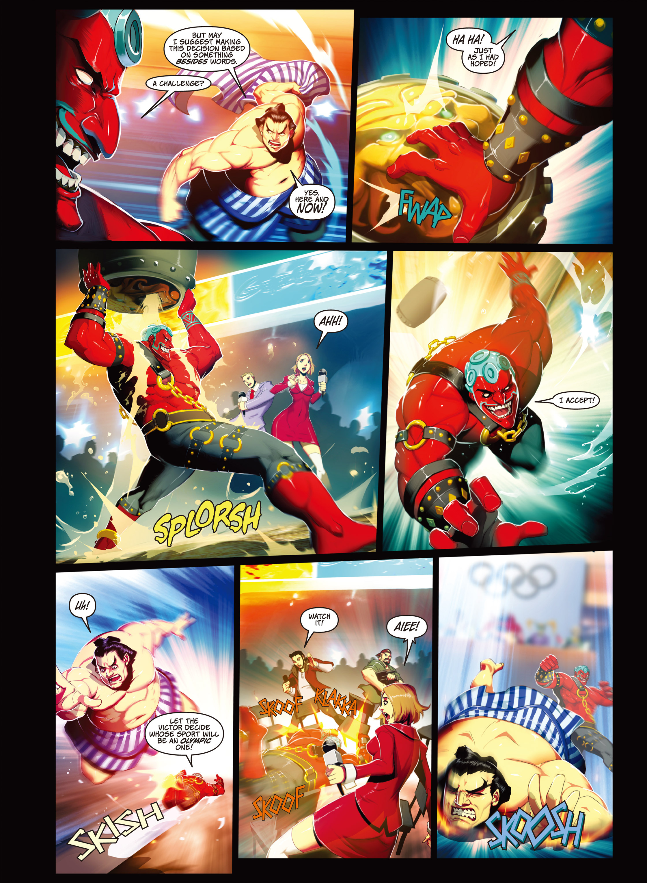 Read online Super Street Fighter comic -  Issue # Vol.1 - New Generations - 33