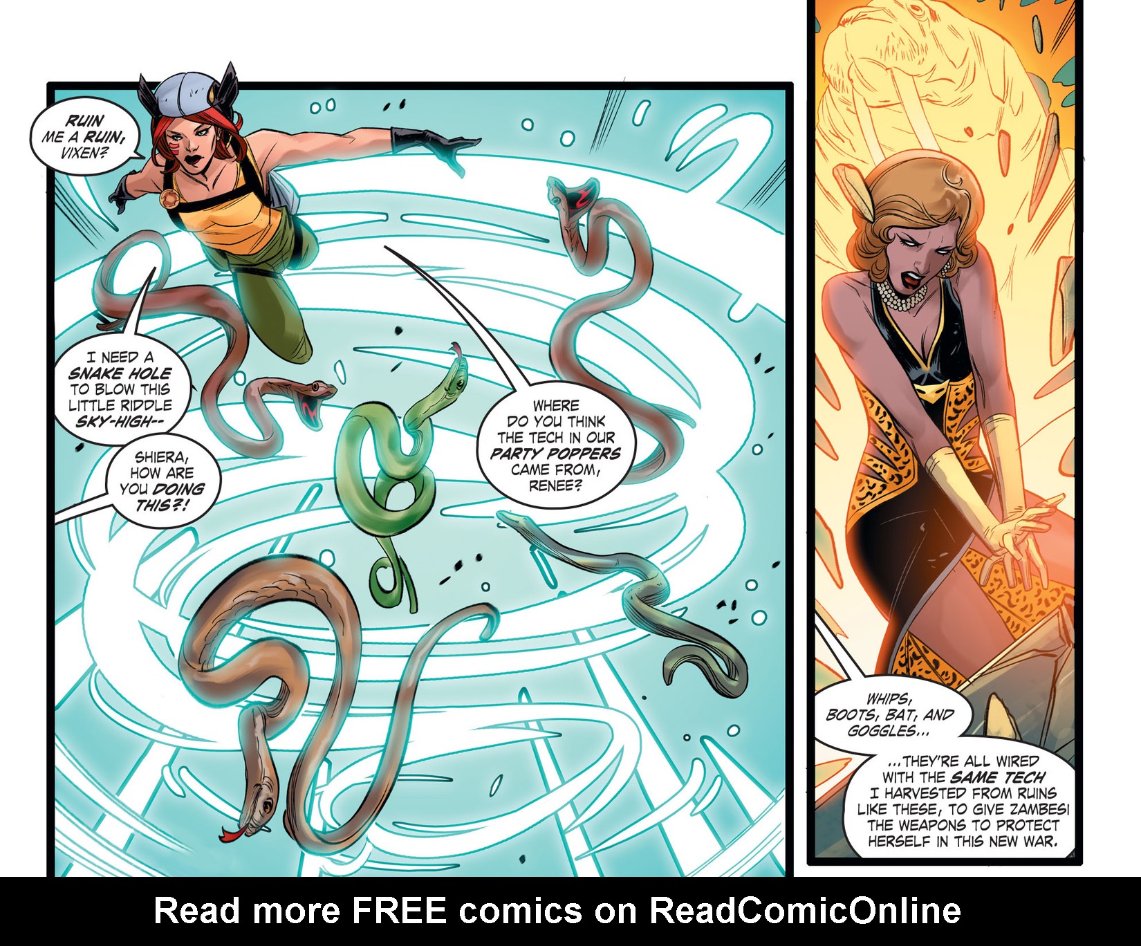 Read online DC Comics: Bombshells comic -  Issue #63 - 17