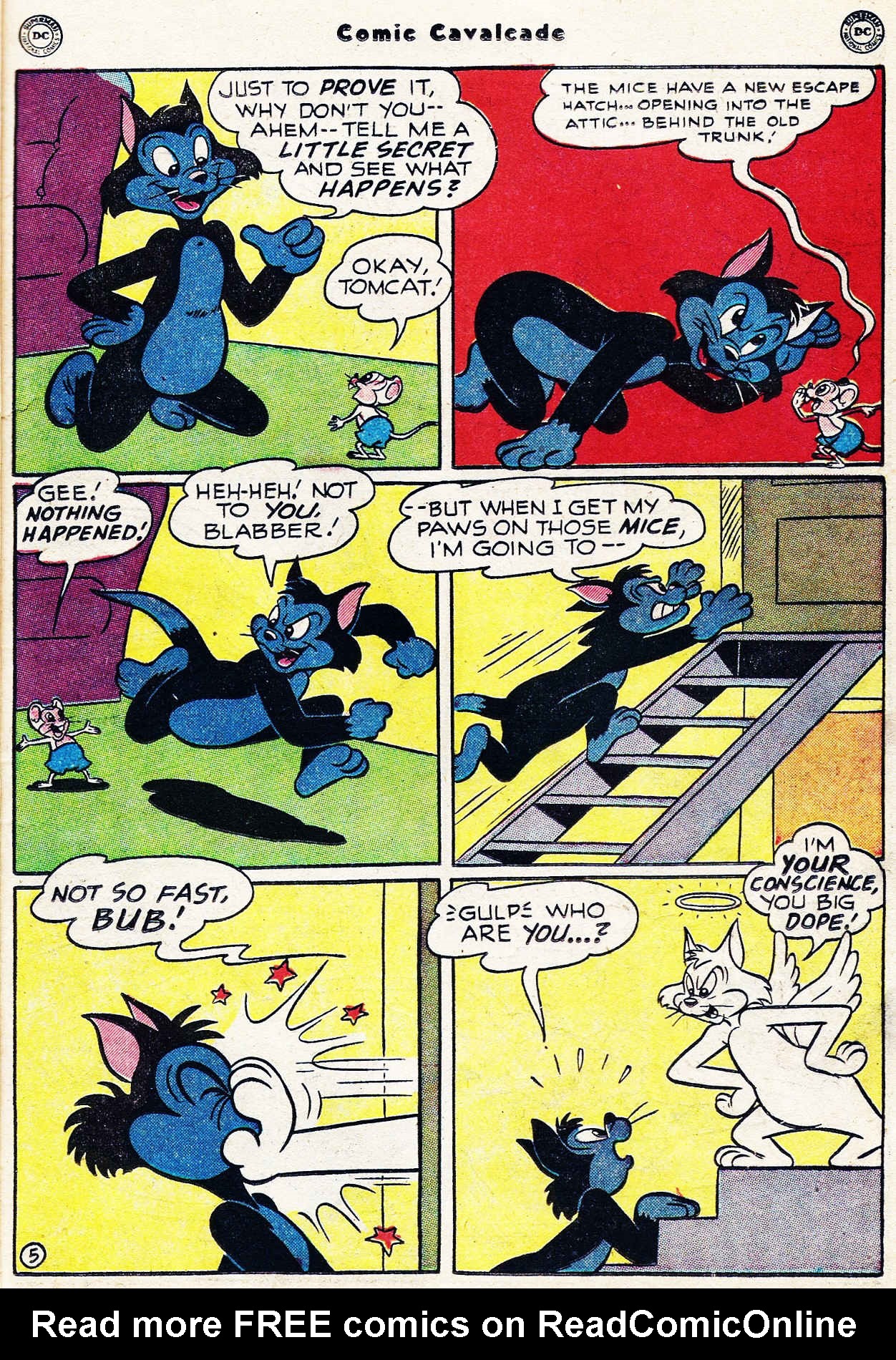 Read online Comic Cavalcade comic -  Issue #37 - 17