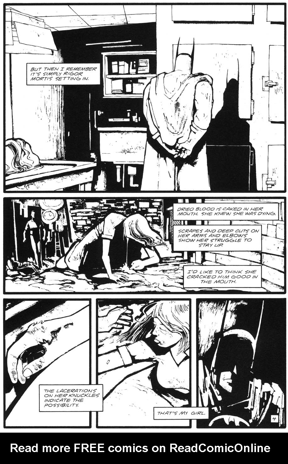 Read online Batman Black and White comic -  Issue #1 - 8