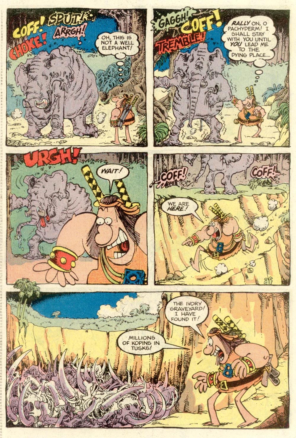 Read online Sergio Aragonés Groo the Wanderer comic -  Issue #7 - 16