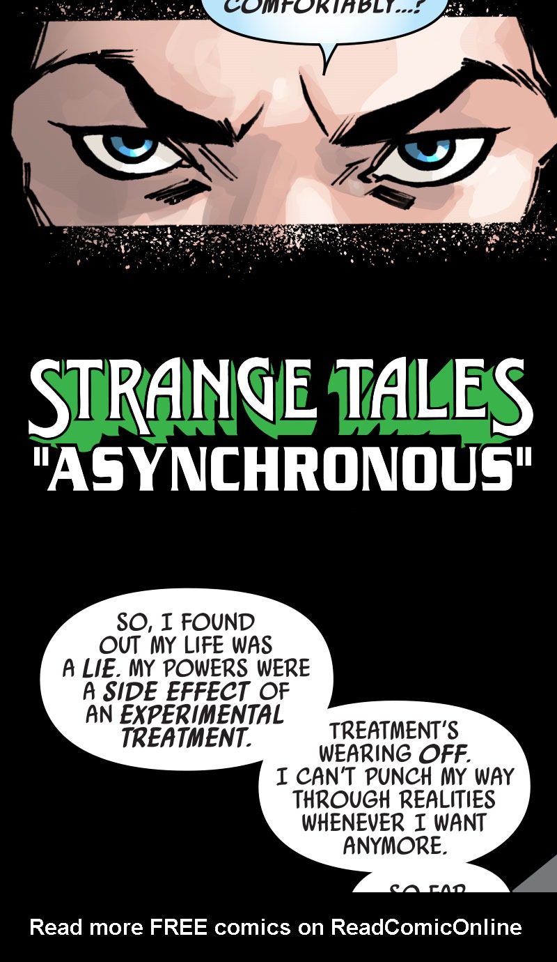Read online Strange Tales: Clea, Wong & America Infinity Comic comic -  Issue # Full - 14