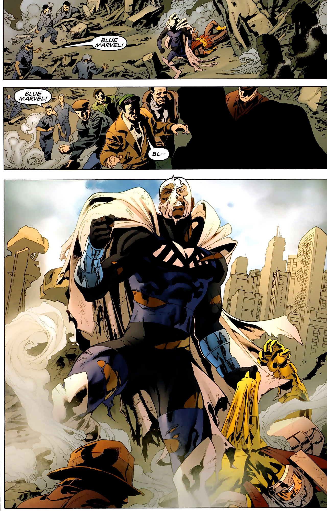 Read online Adam: Legend of the Blue Marvel comic -  Issue #1 - 14