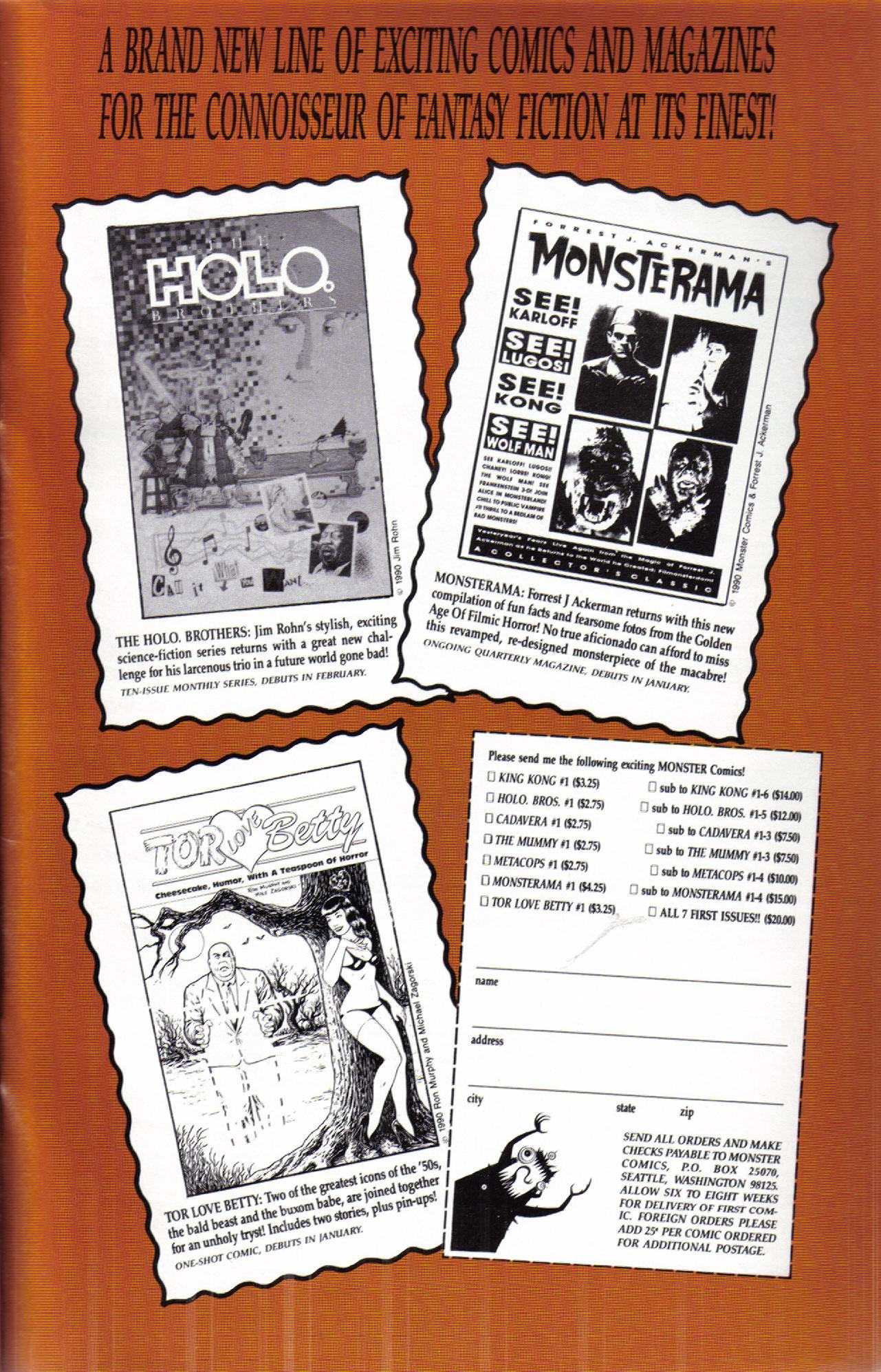 Read online King Kong (1991) comic -  Issue #1 - 38