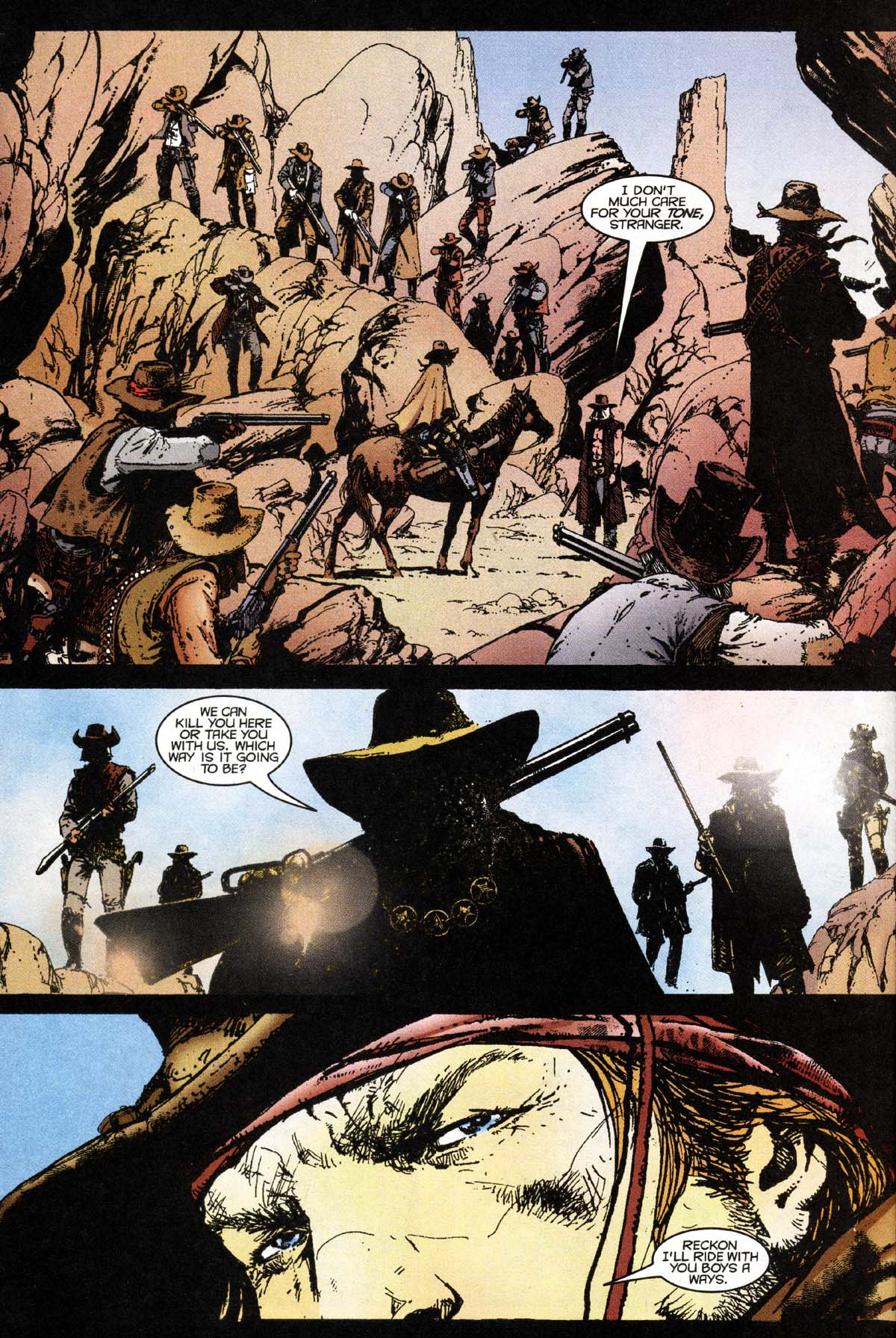 Read online Blaze of Glory comic -  Issue #3 - 23