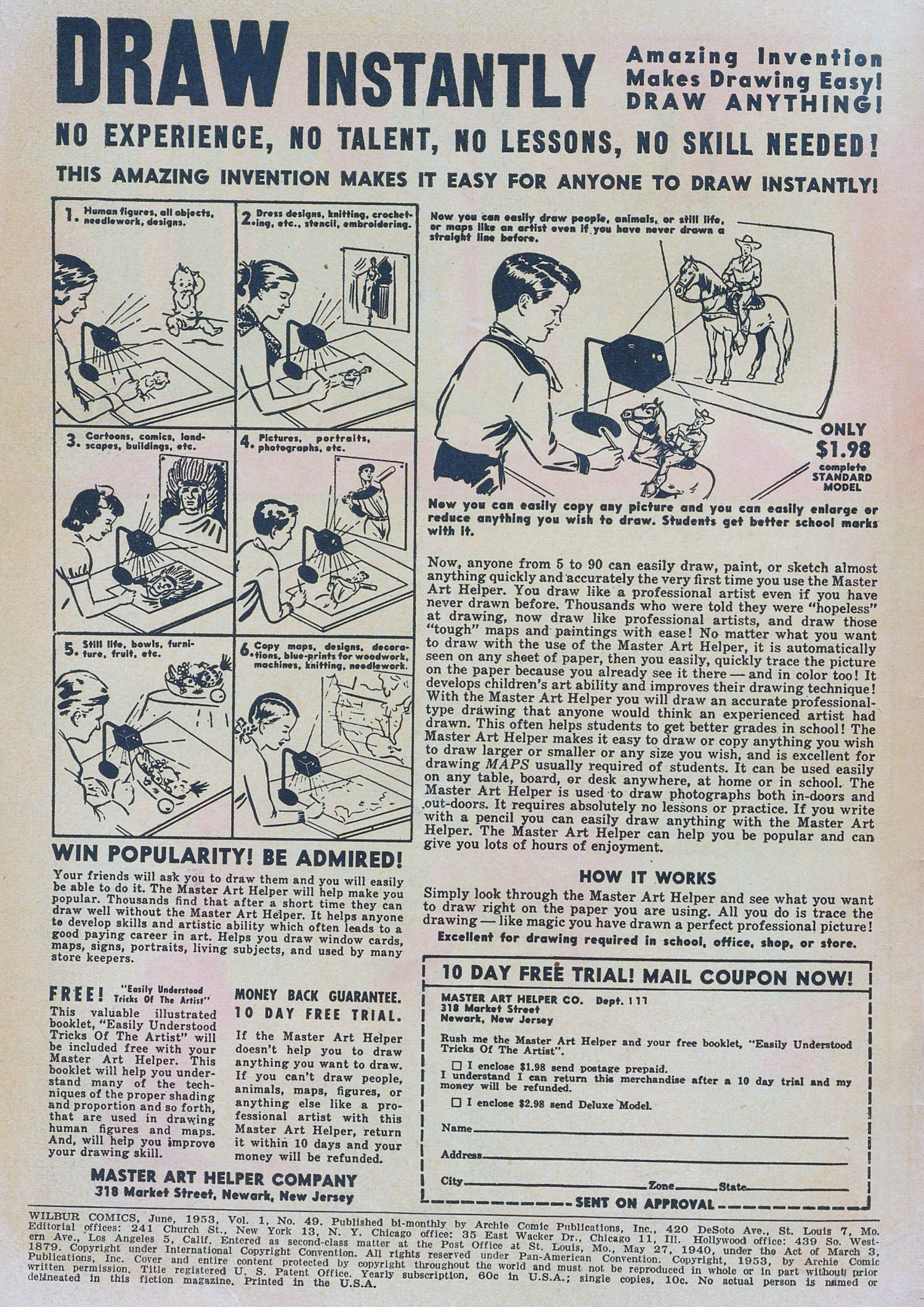 Read online Wilbur Comics comic -  Issue #49 - 2