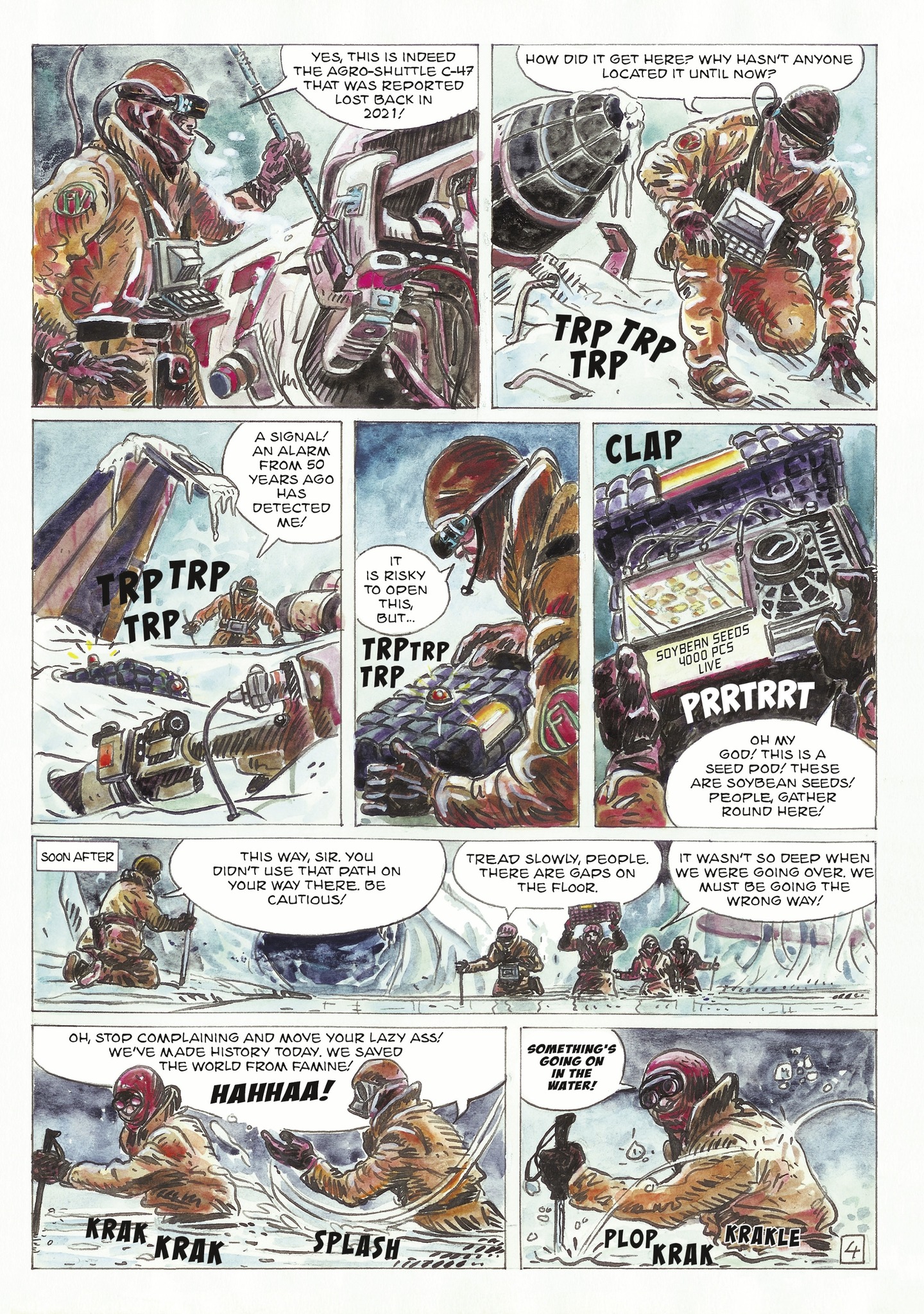 Read online The Man With the Bear comic -  Issue #1 - 6