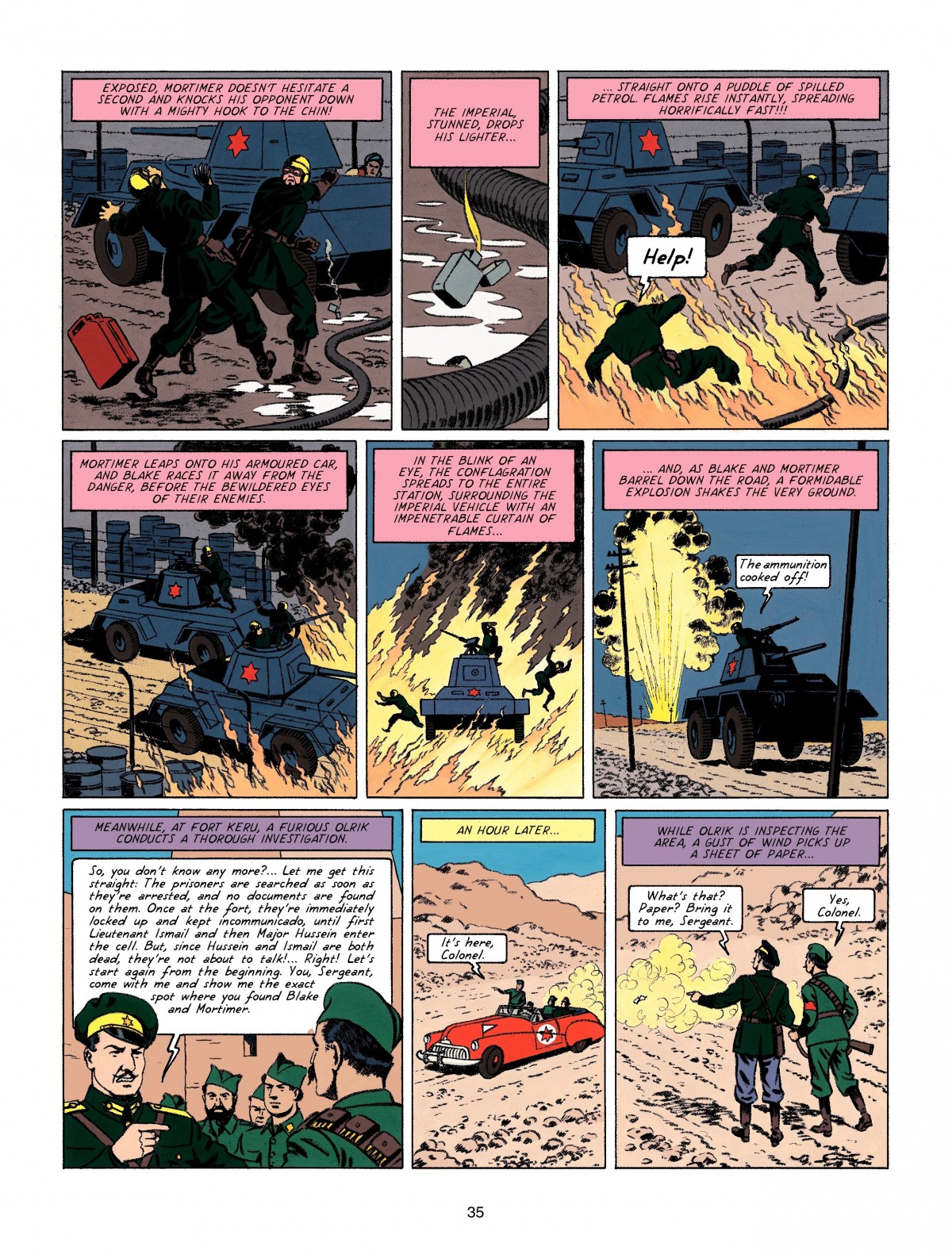 Read online Blake & Mortimer comic -  Issue #15 - 35