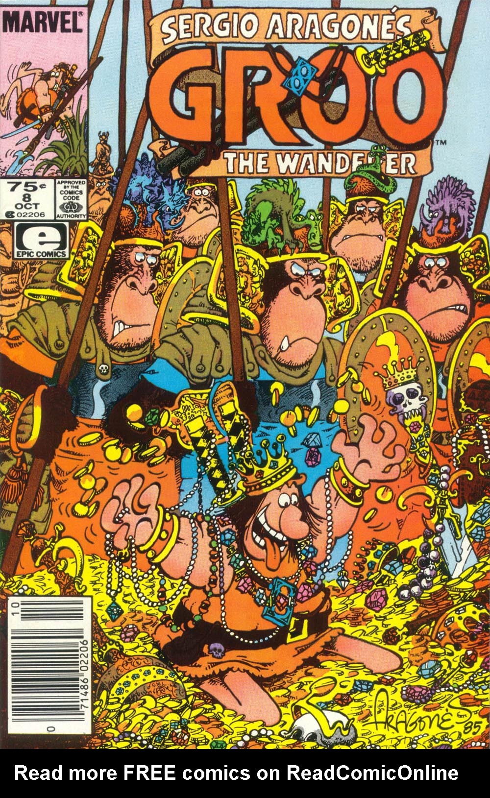 Read online Sergio Aragonés Groo the Wanderer comic -  Issue #8 - 1