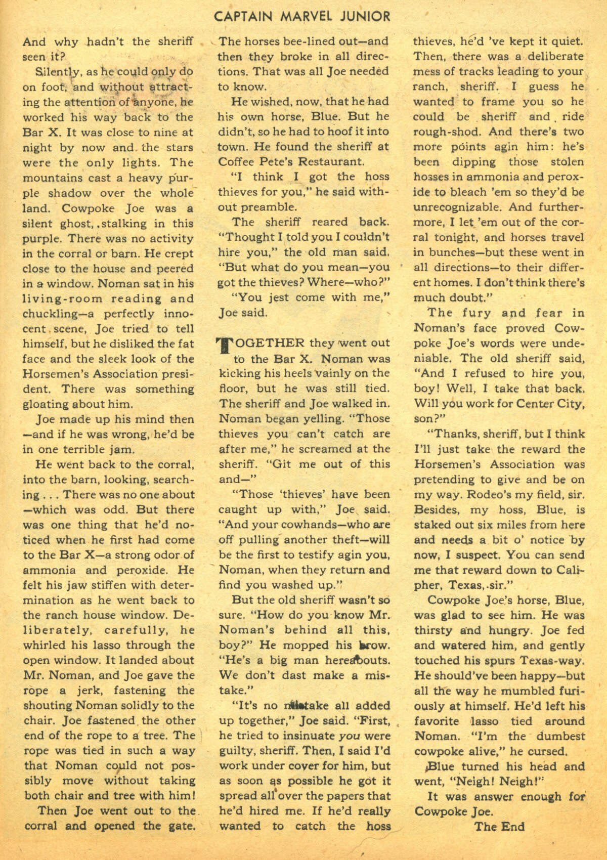 Read online Captain Marvel, Jr. comic -  Issue #17 - 39