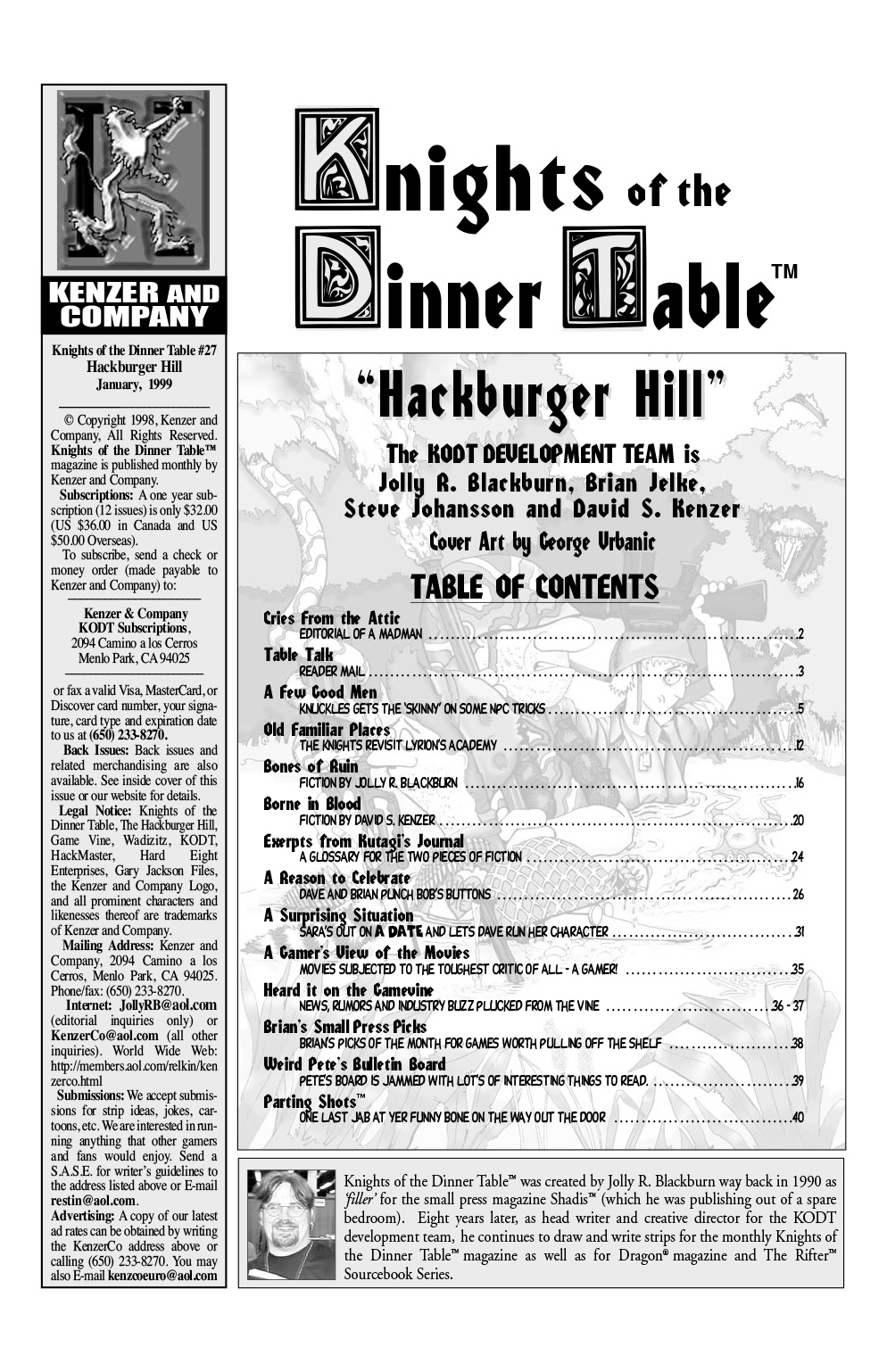 Read online Knights of the Dinner Table comic -  Issue #27 - 3