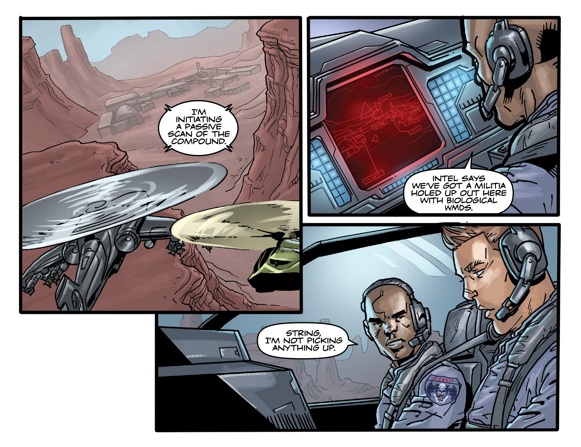 Read online Airwolf Airstrikes comic -  Issue #7 - 25