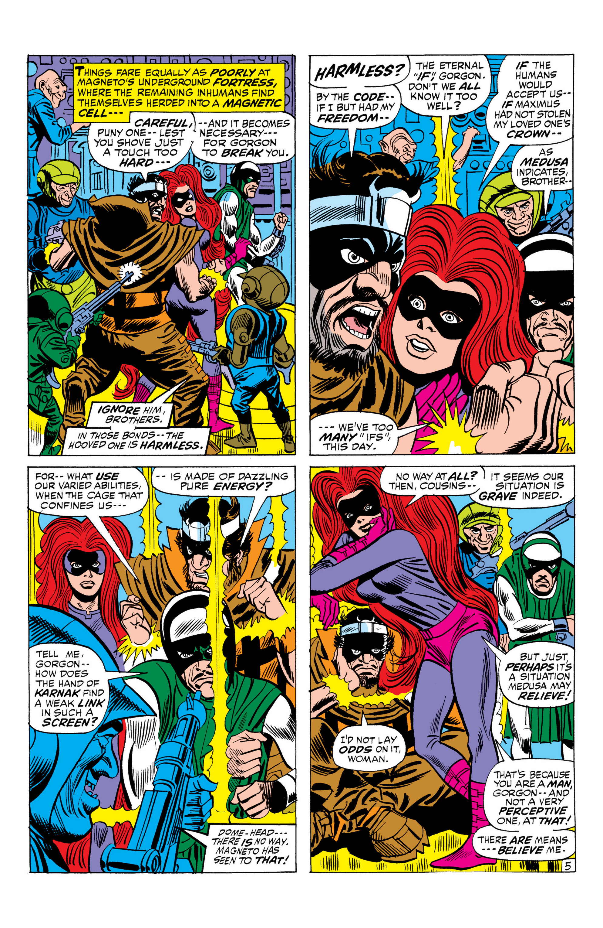 Read online Marvel Masterworks: The Inhumans comic -  Issue # TPB 1 (Part 2) - 83