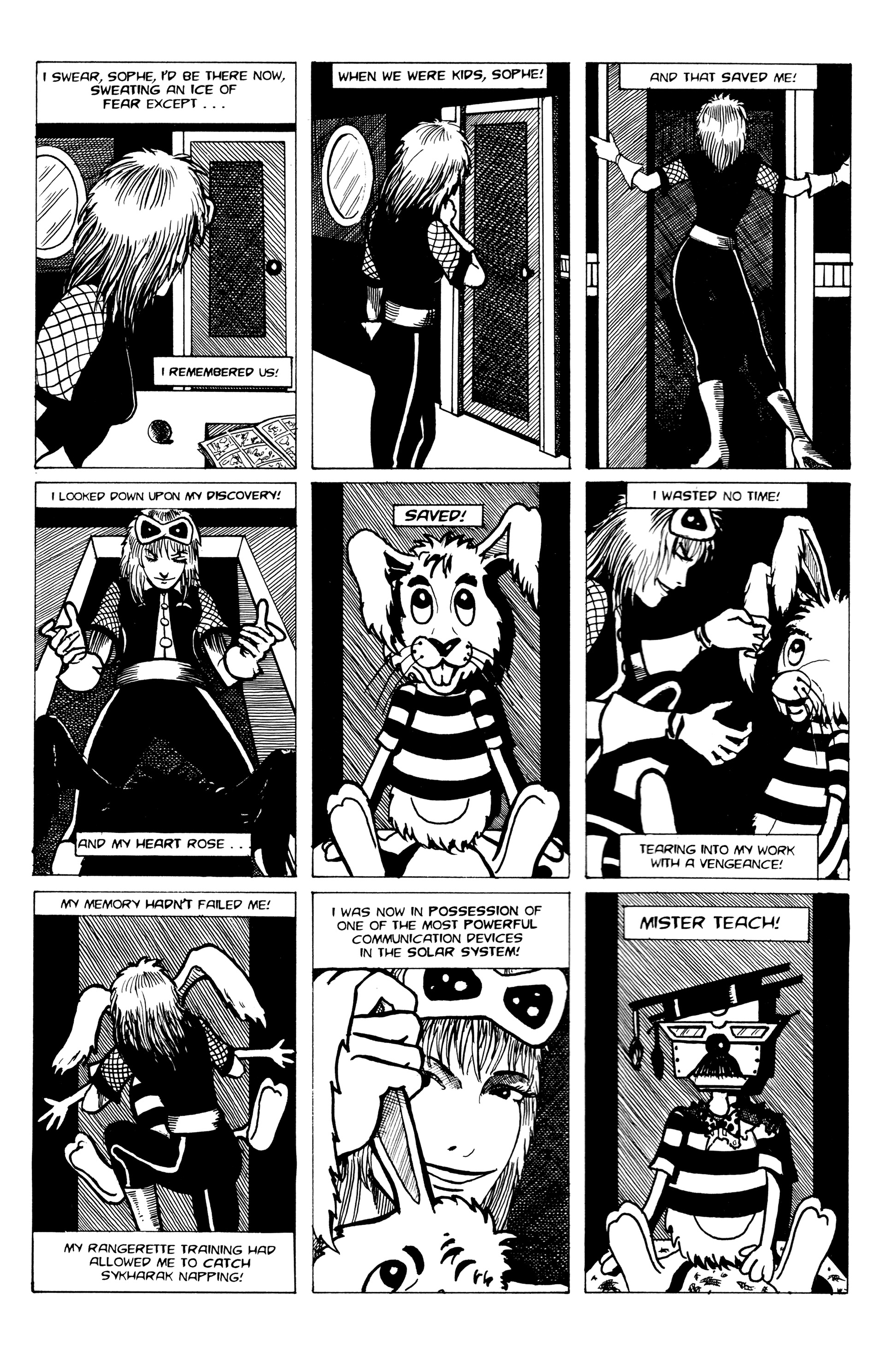 Read online Strange Attractors (1993) comic -  Issue #4 - 6