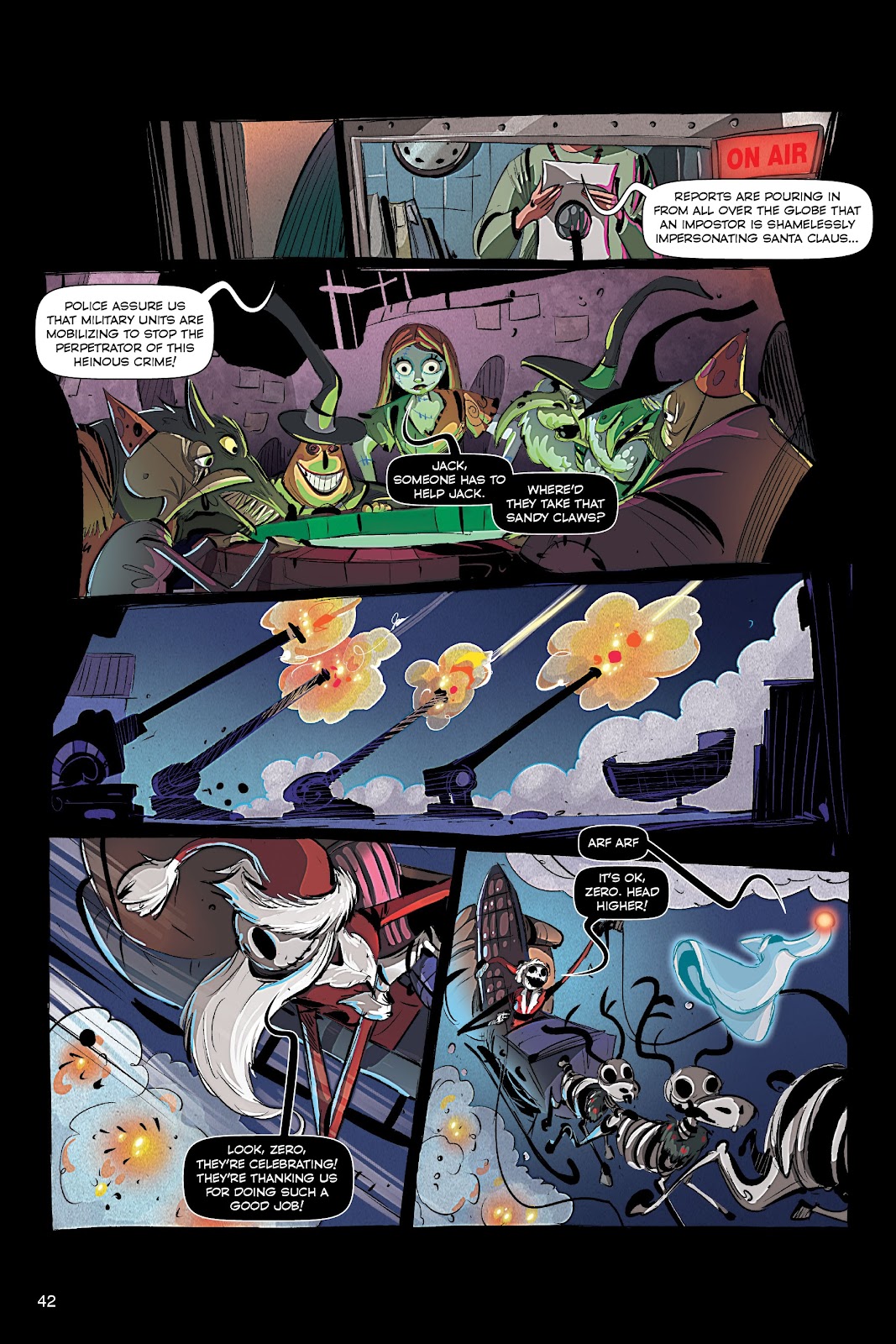 Disney The Nightmare Before Christmas: The Story of the Movie in Comics issue Full - Page 41