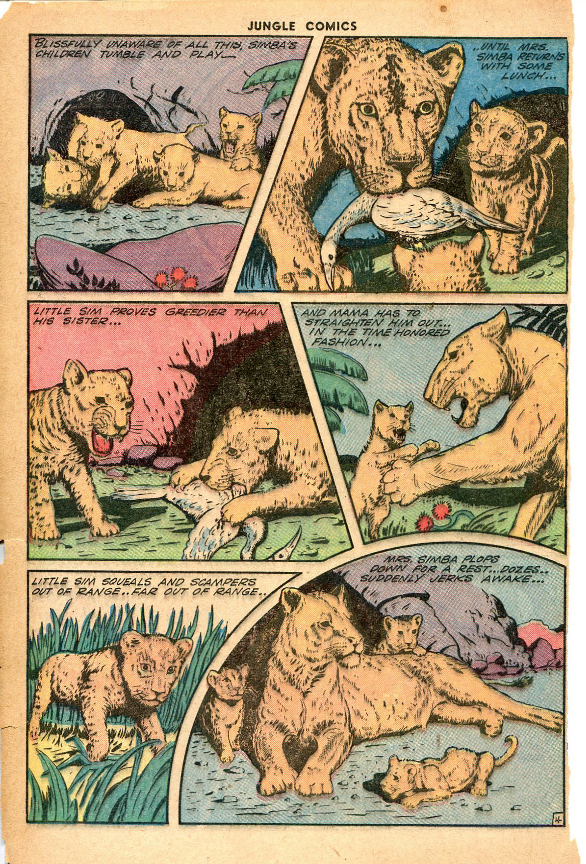 Read online Jungle Comics comic -  Issue #55 - 19