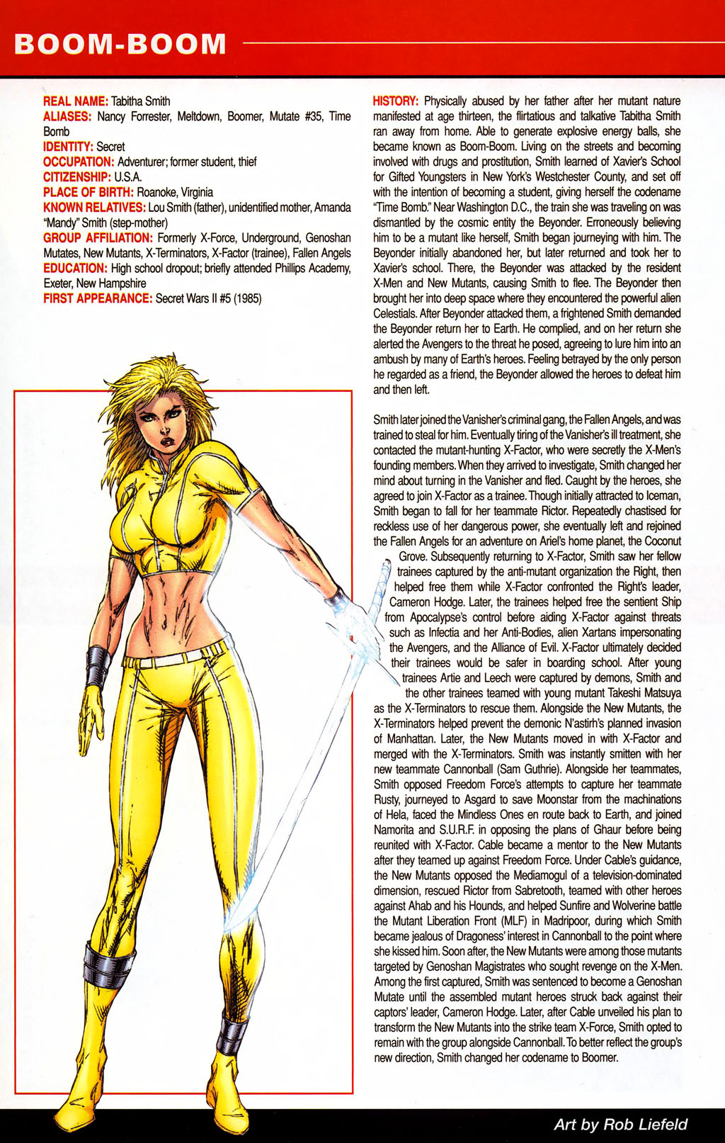 Read online All-New Official Handbook of the Marvel Universe A to Z comic -  Issue #2 - 22