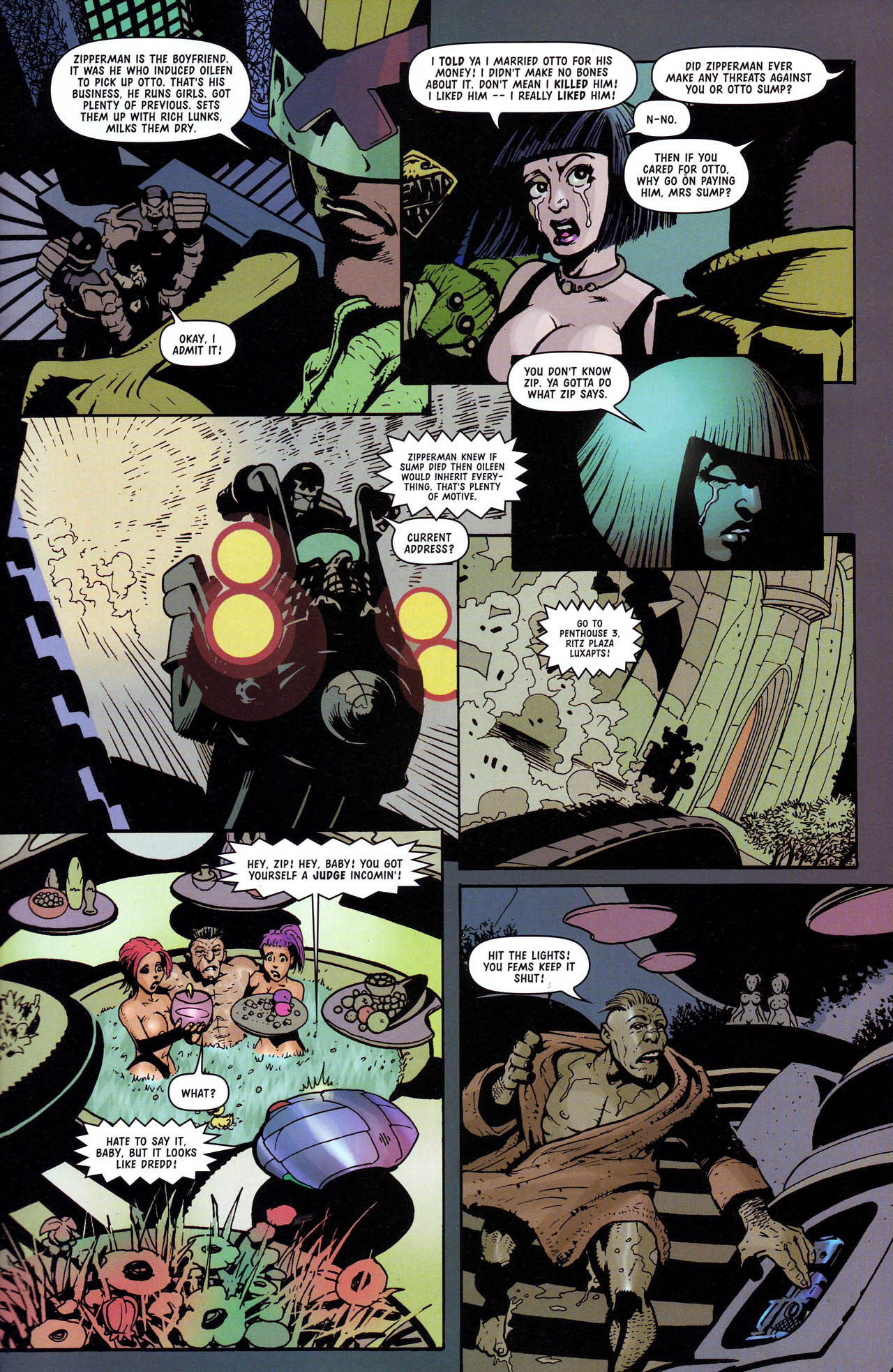 Read online Judge Dredd Megazine (vol. 4) comic -  Issue #13 - 13
