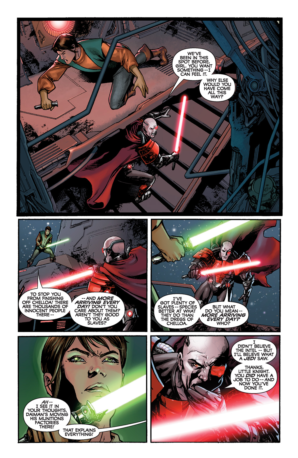 Read online Star Wars: Knight Errant comic -  Issue #3 - 16