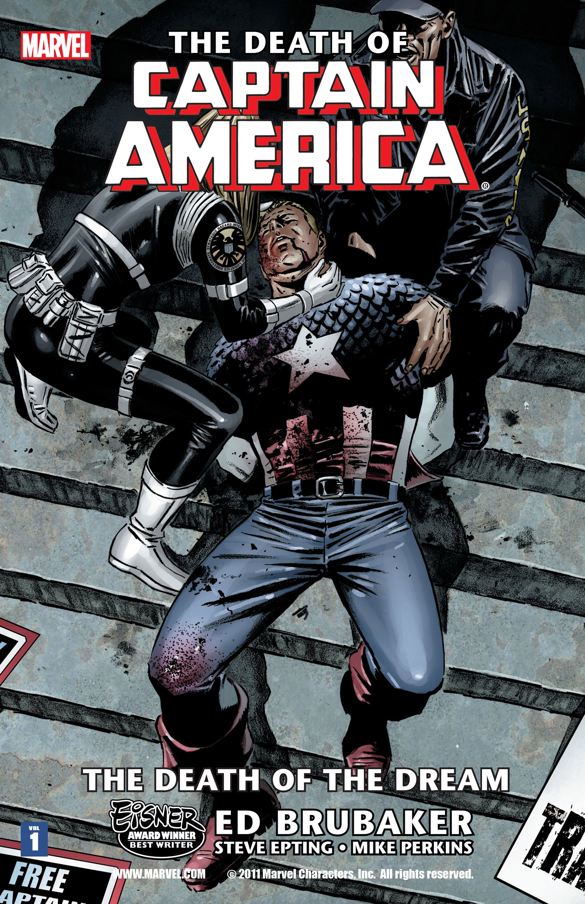 Read online Death of Captain America: The Death of the Dream comic -  Issue # TPB (Part 1) - 1