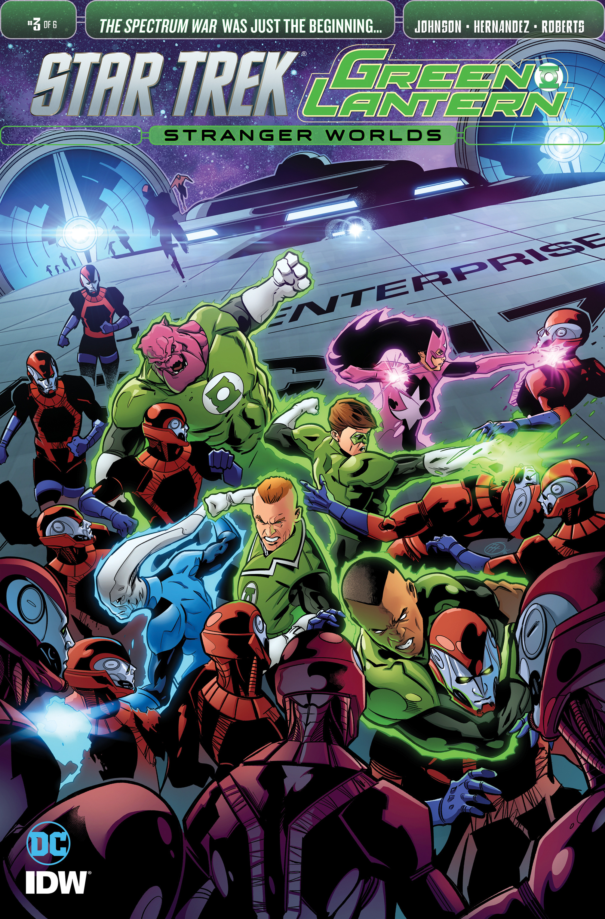 Read online Star Trek/Green Lantern (2016) comic -  Issue #3 - 1