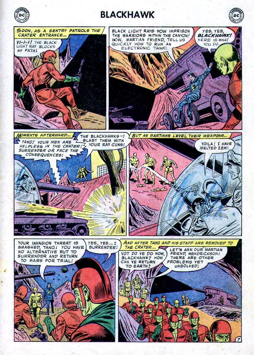 Read online Blackhawk (1957) comic -  Issue #123 - 31