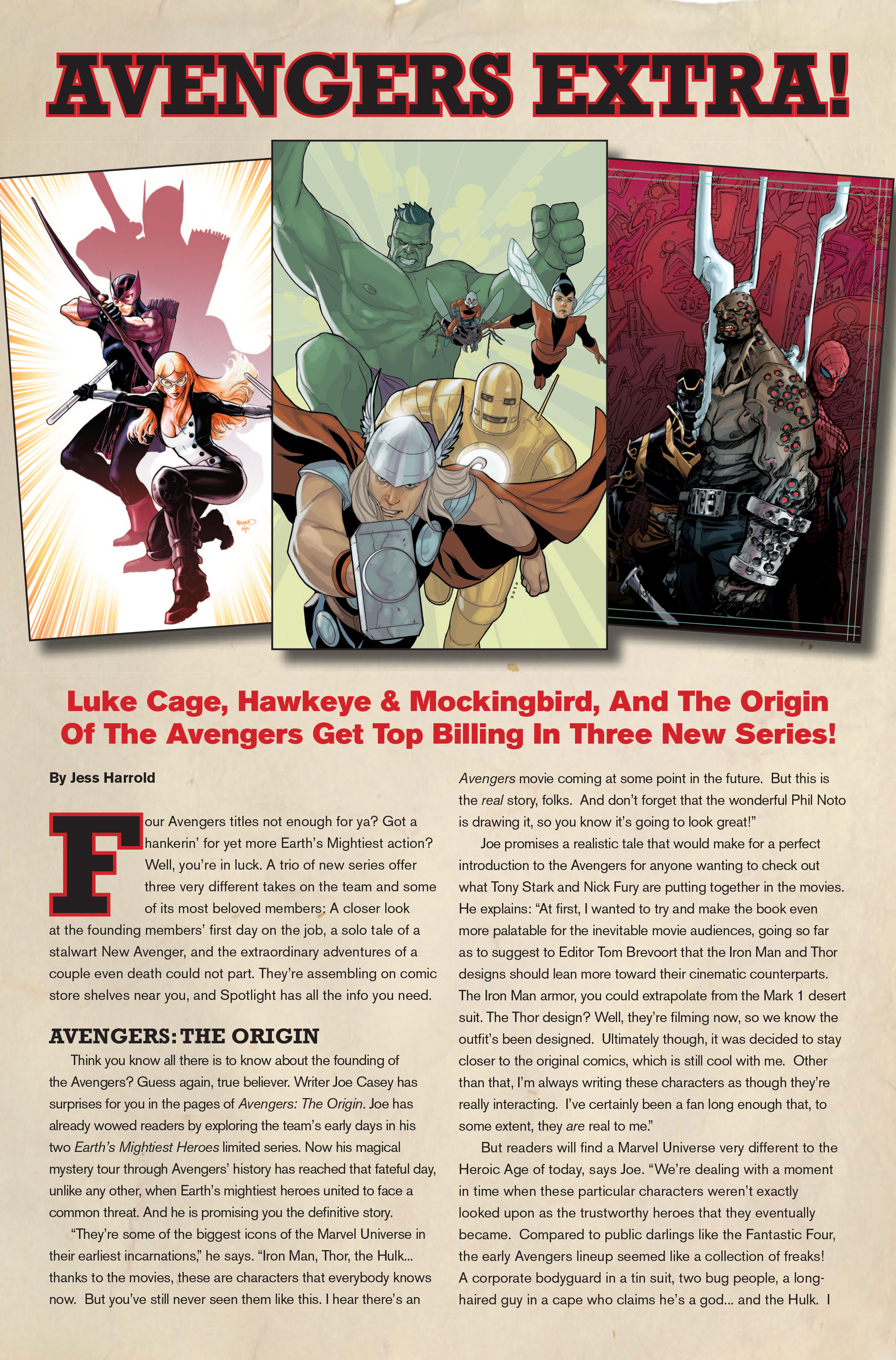 Read online Avengers: Spotlight comic -  Issue # Full - 12