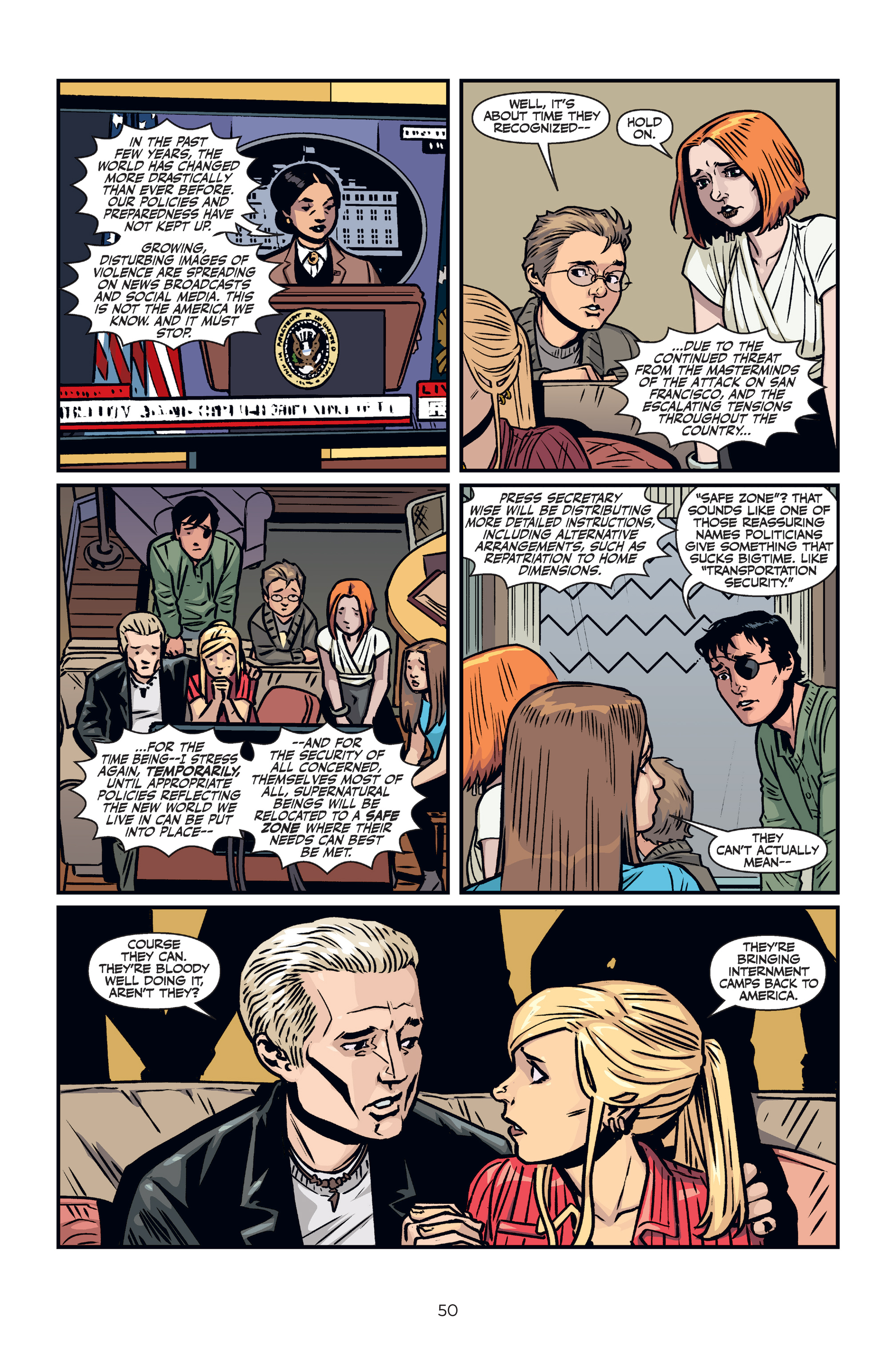 Read online Buffy the Vampire Slayer Season 11 comic -  Issue # _Library Edition (Part 1) - 51