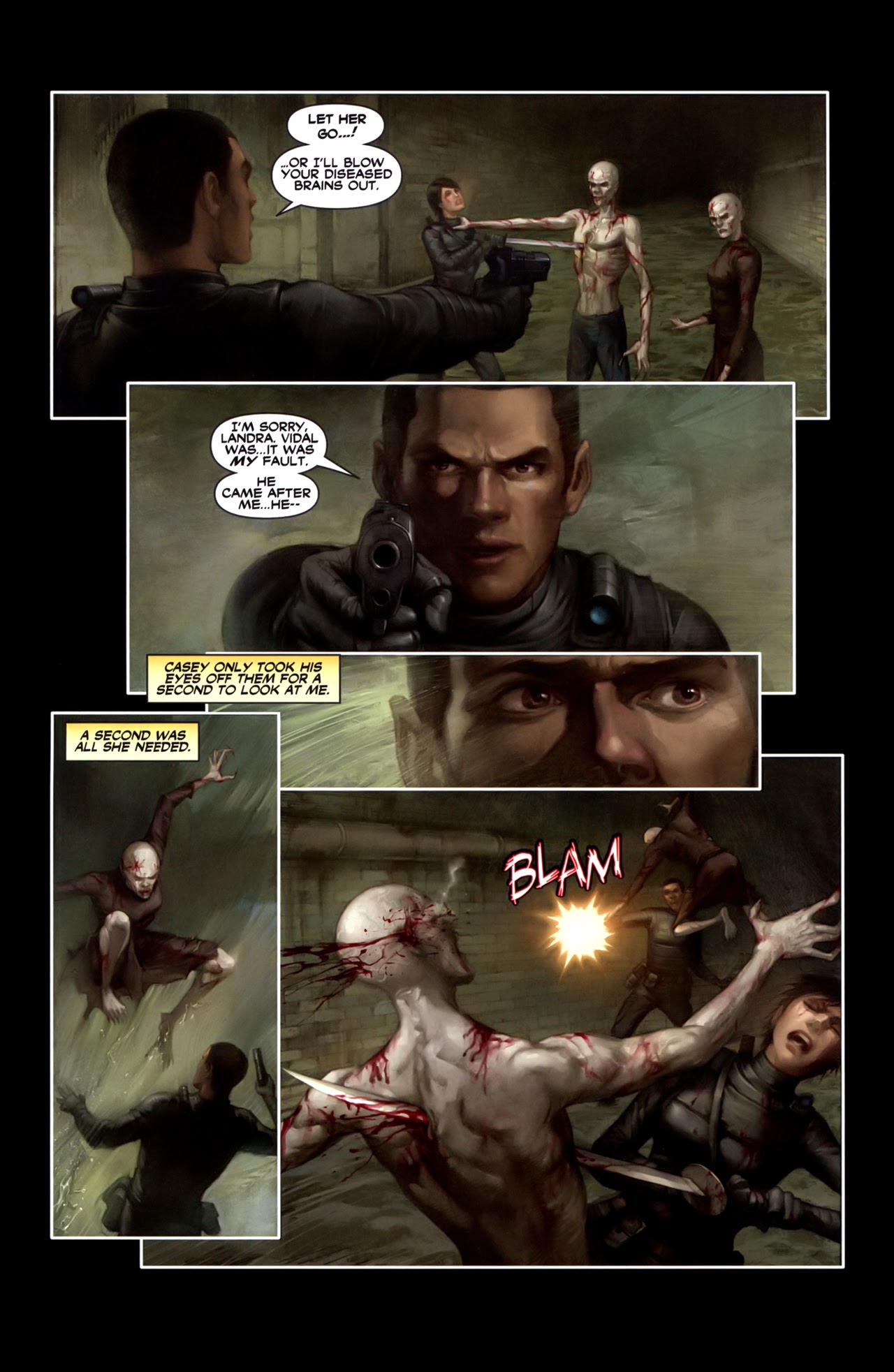 Read online FVZA: Federal Vampire and Zombie Agency comic -  Issue #3 - 28