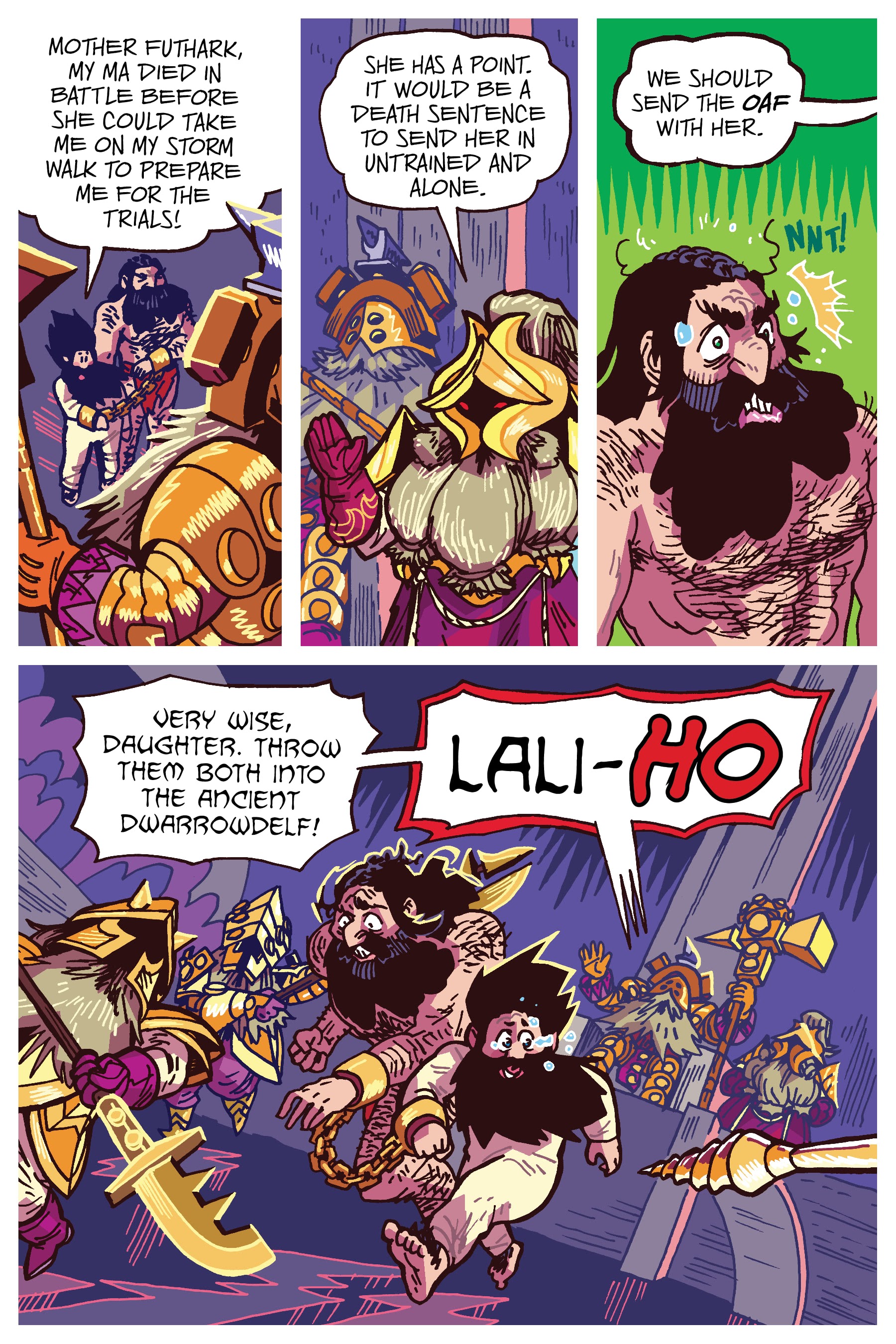 Read online The Savage Beard of She Dwarf comic -  Issue # TPB (Part 2) - 4
