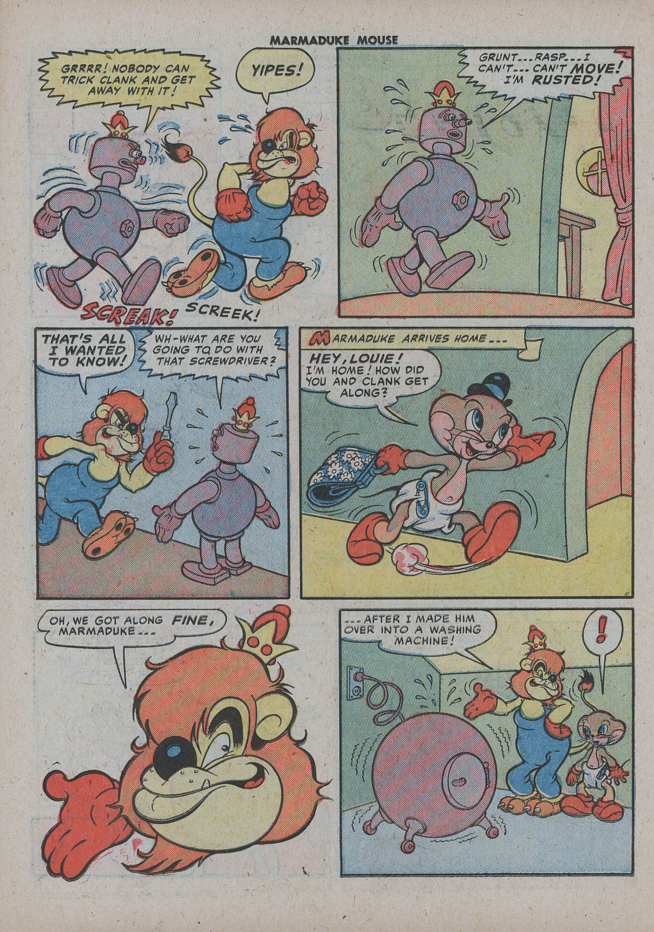 Read online Marmaduke Mouse comic -  Issue #25 - 22