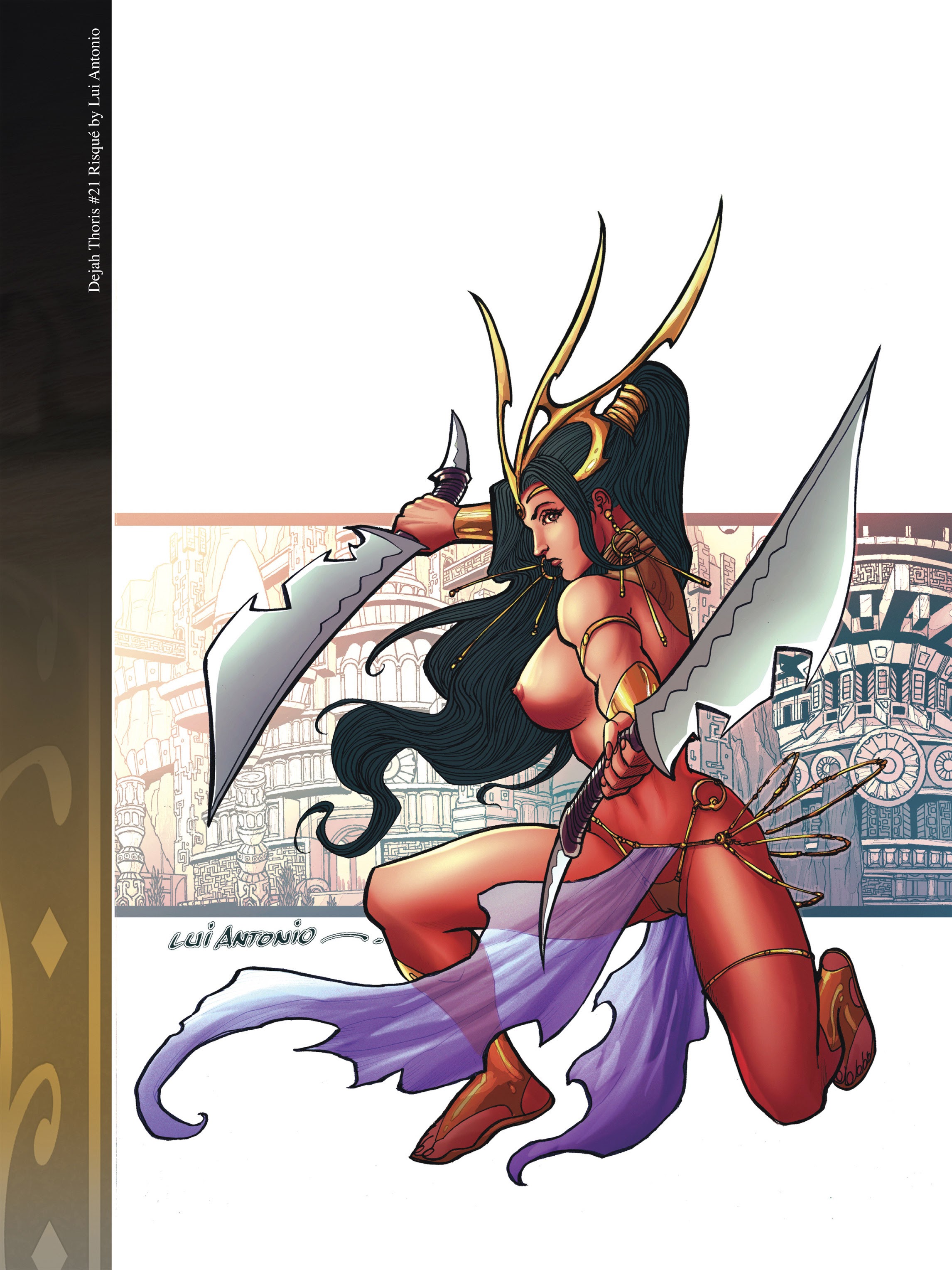 Read online The Art of Dejah Thoris and the Worlds of Mars comic -  Issue # TPB 1 (Part 1) - 96
